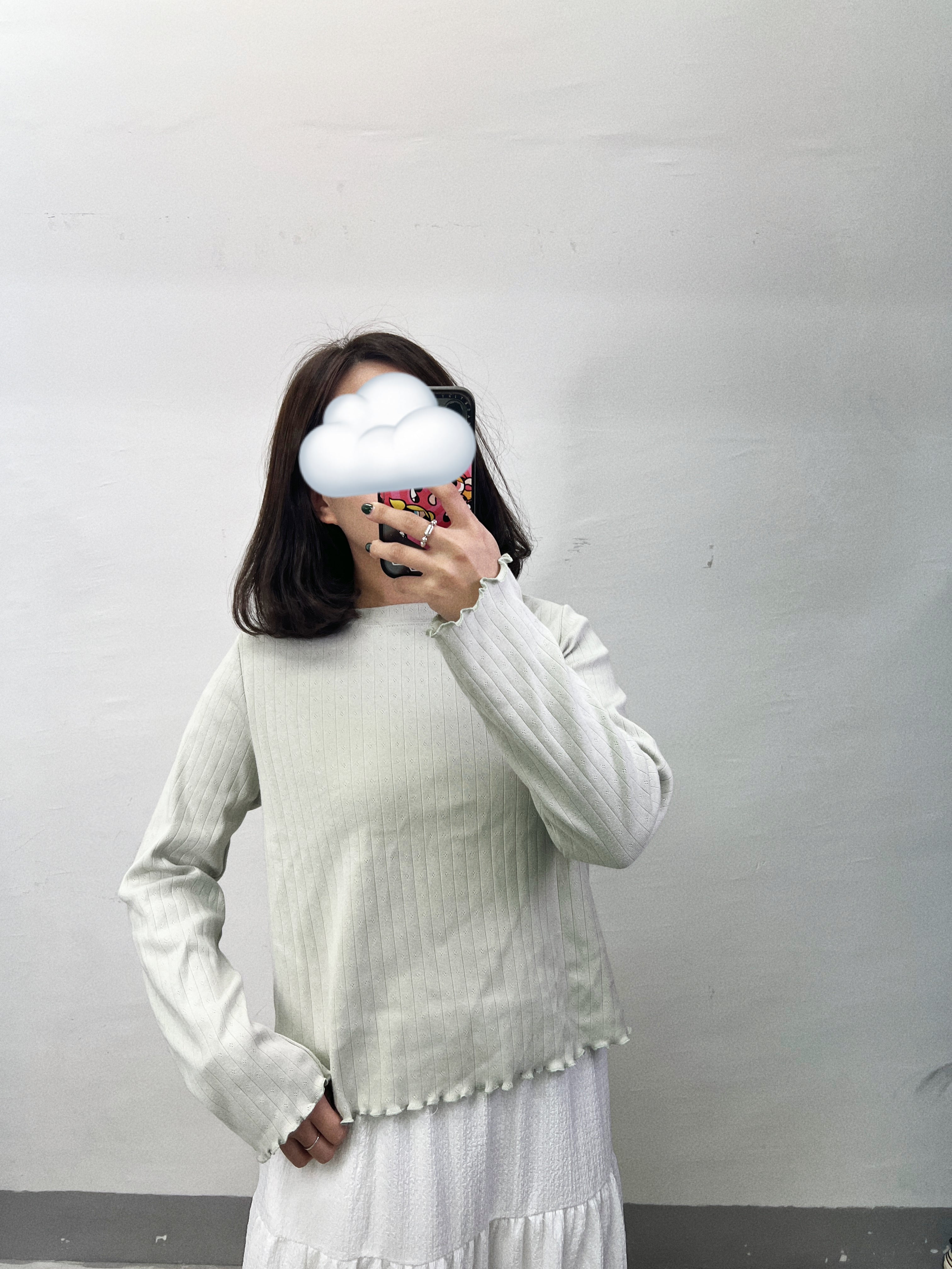 【SALE】暗條紋點點basic top|4 col