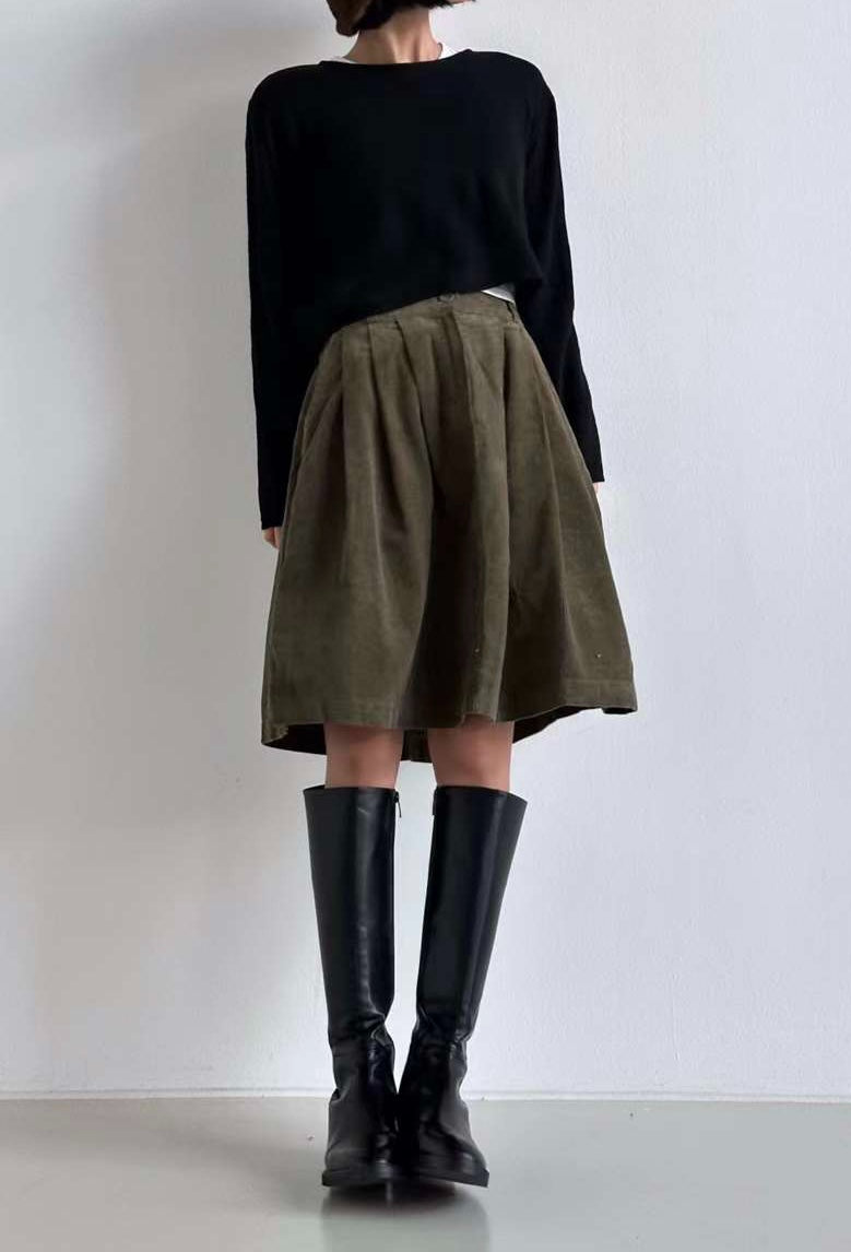 【SALE】2-way針織ribbion top |米白