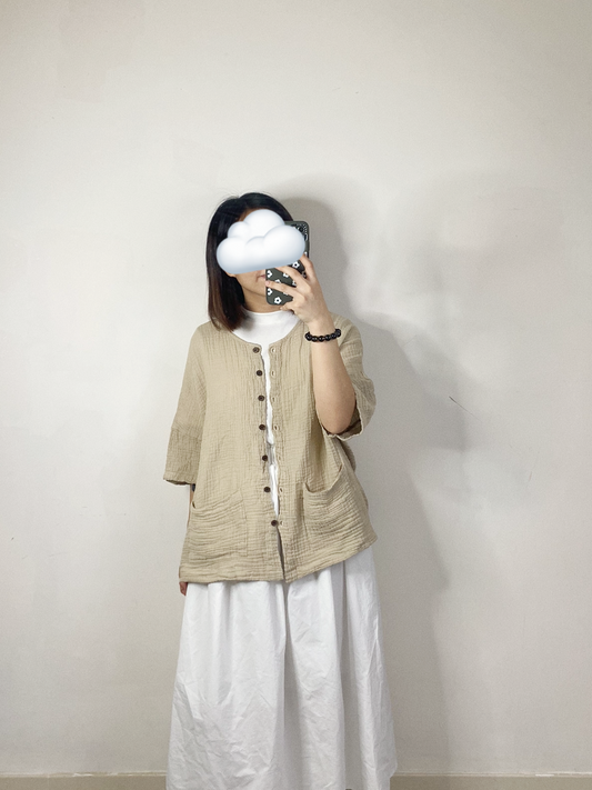 【SALE】BB棉外套|杏