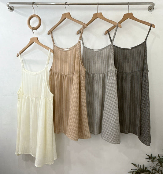 點點直紋半透外搭丨4 col