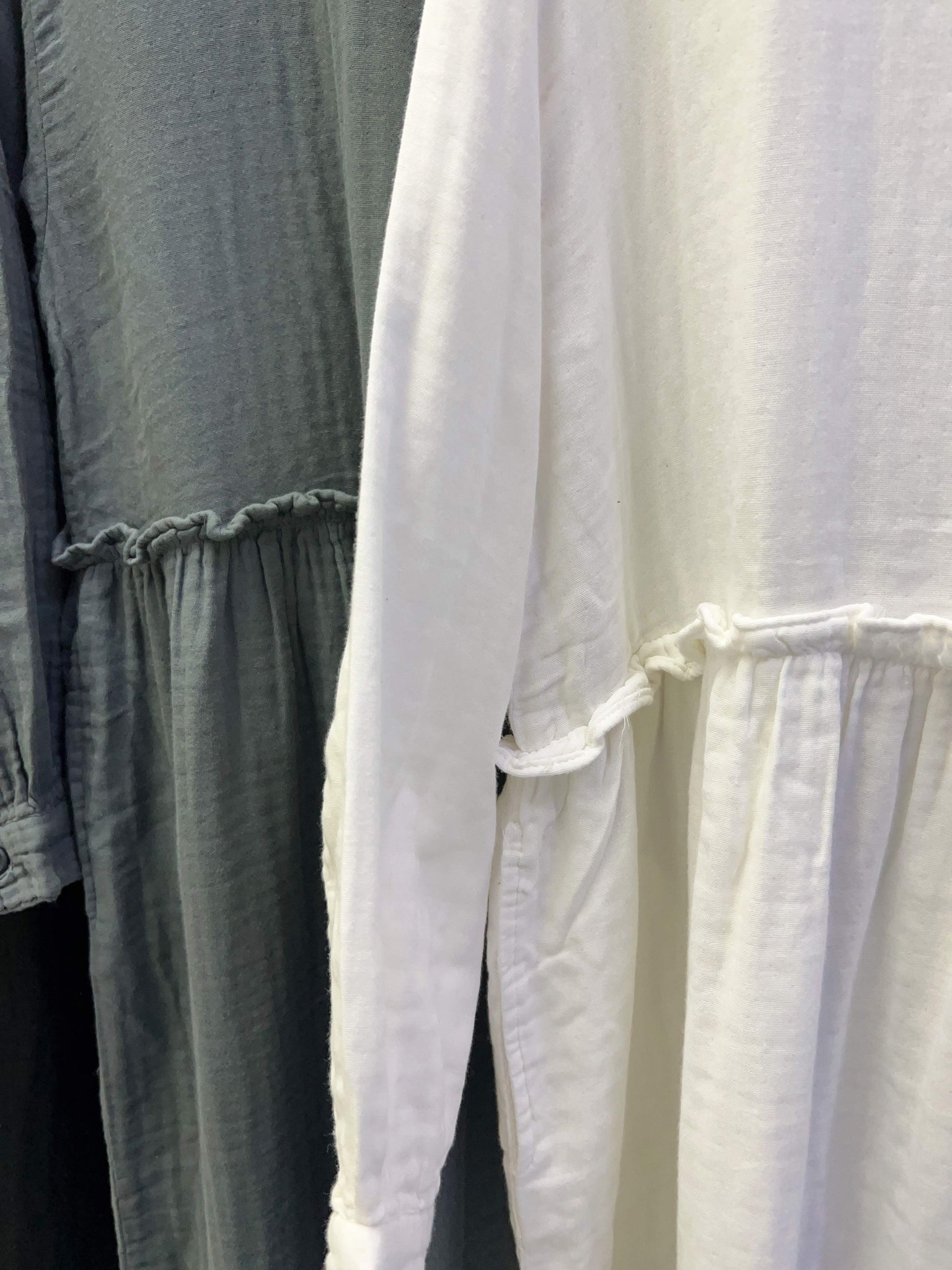 【SALE】ruffle邊ops|白