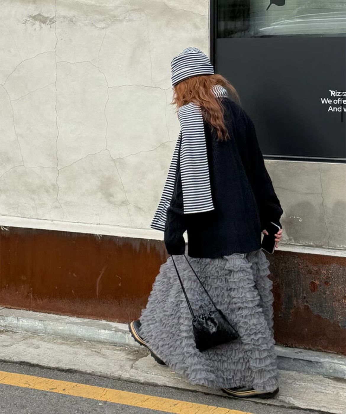 層層ruffle邊紗紗裙丨2 col