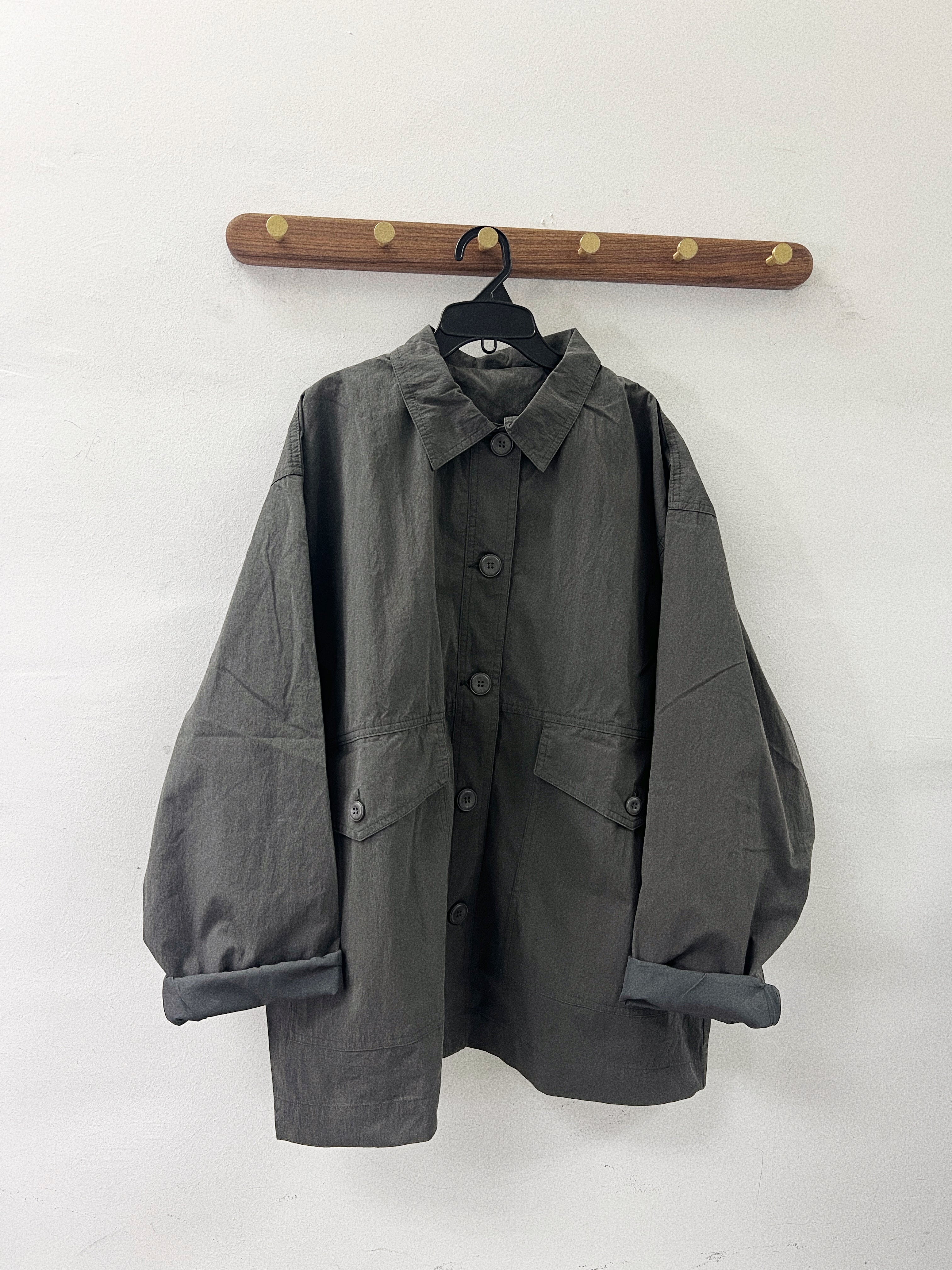 【SALE】嗦嗦料工裝外套(有內里)|灰
