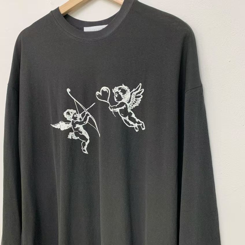cupid print top丨2 col