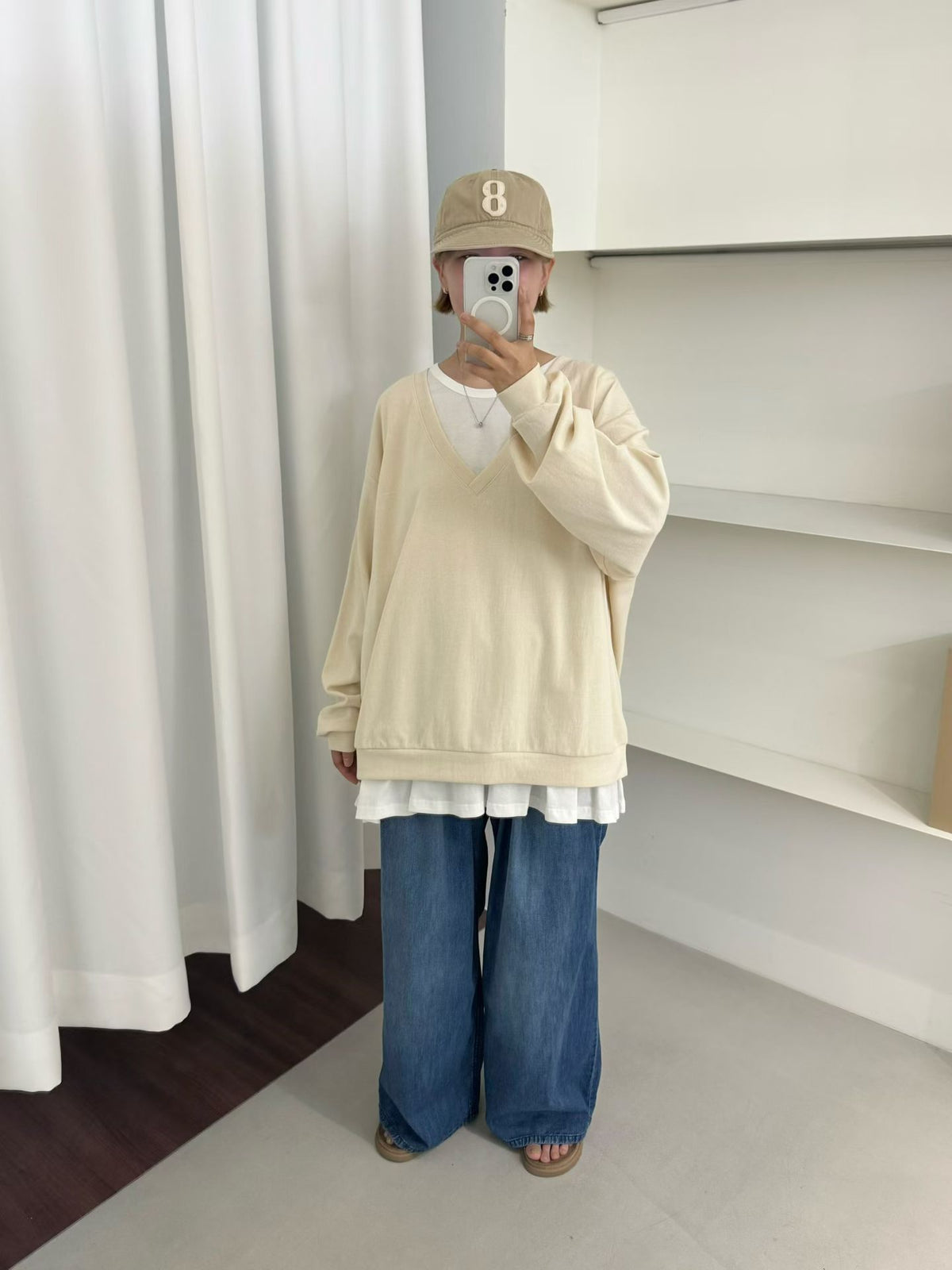 下擺ruffle內搭背心丨4 col