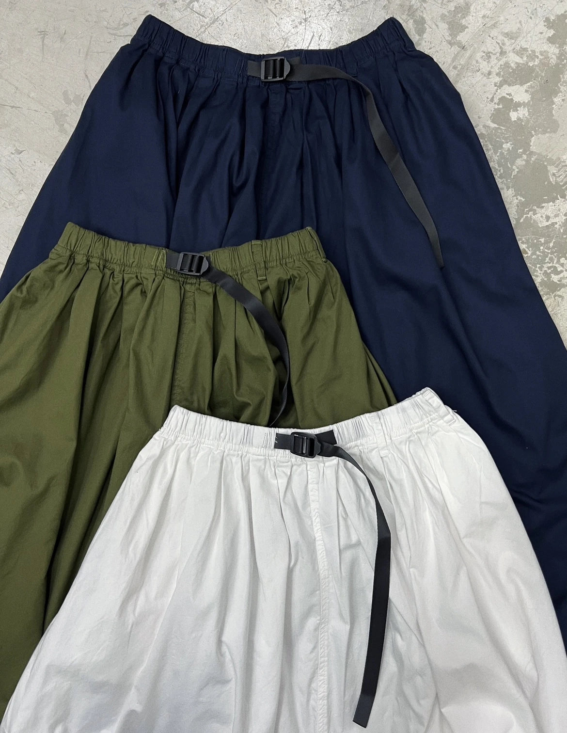 【SALE】日系連belt半身裙|3 col