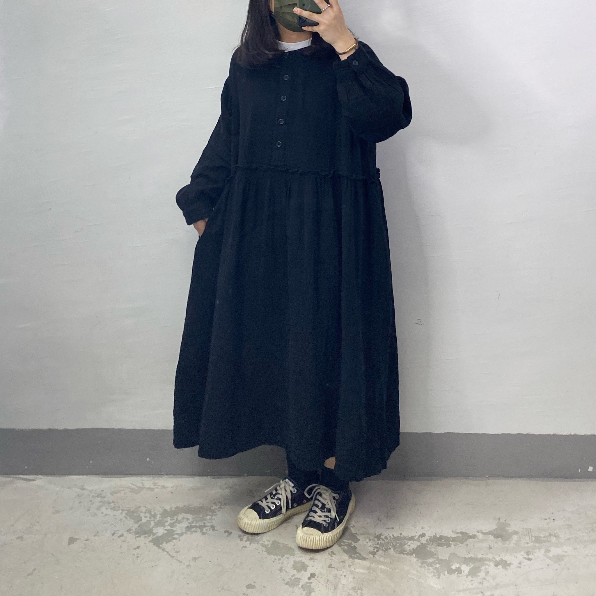 【SALE】ruffle邊ops|白