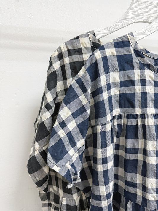 格紋中長層層ops丨2 col