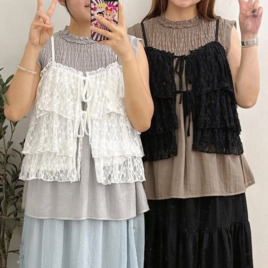 lace層次外搭丨2 col