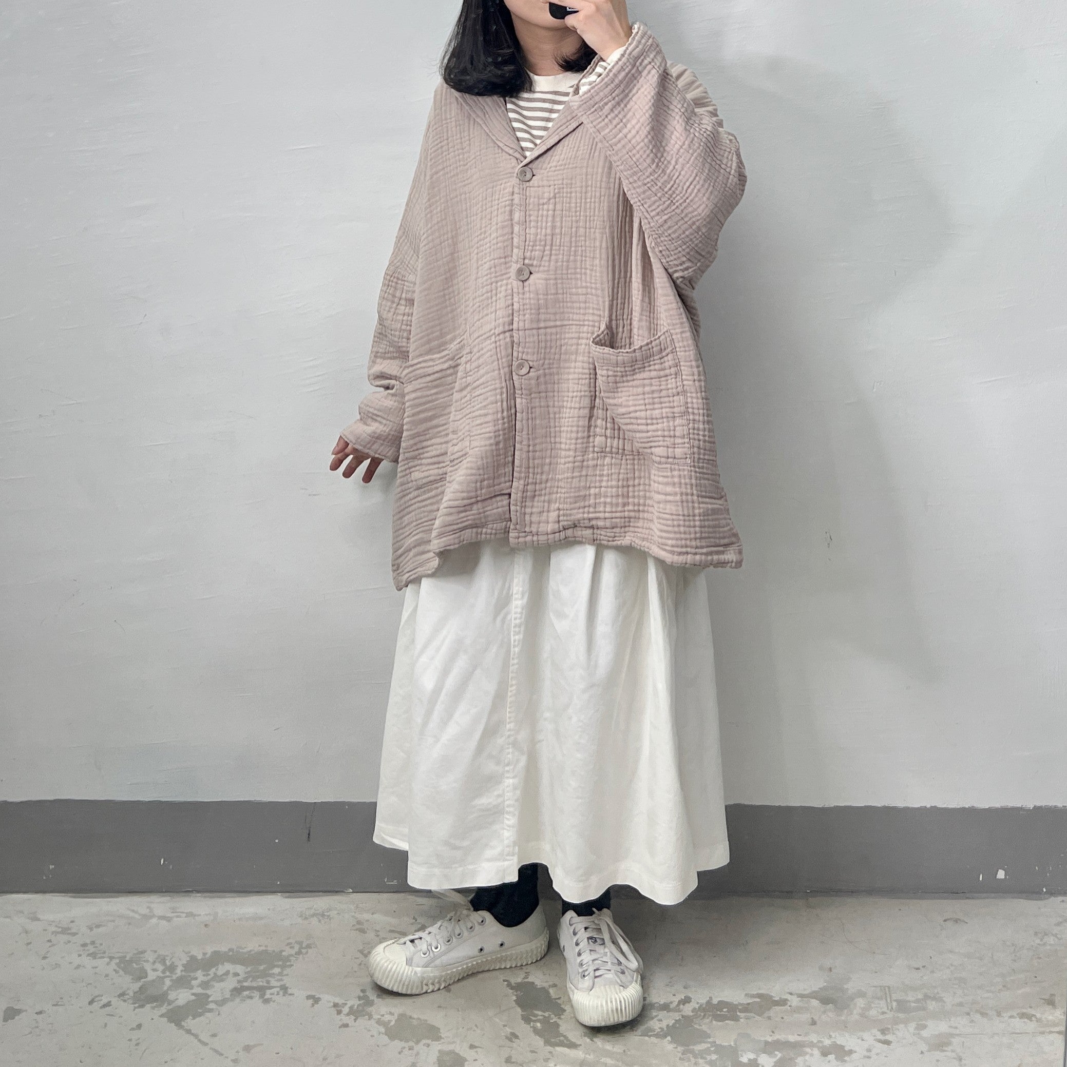 bb棉西裝領外套|4 col