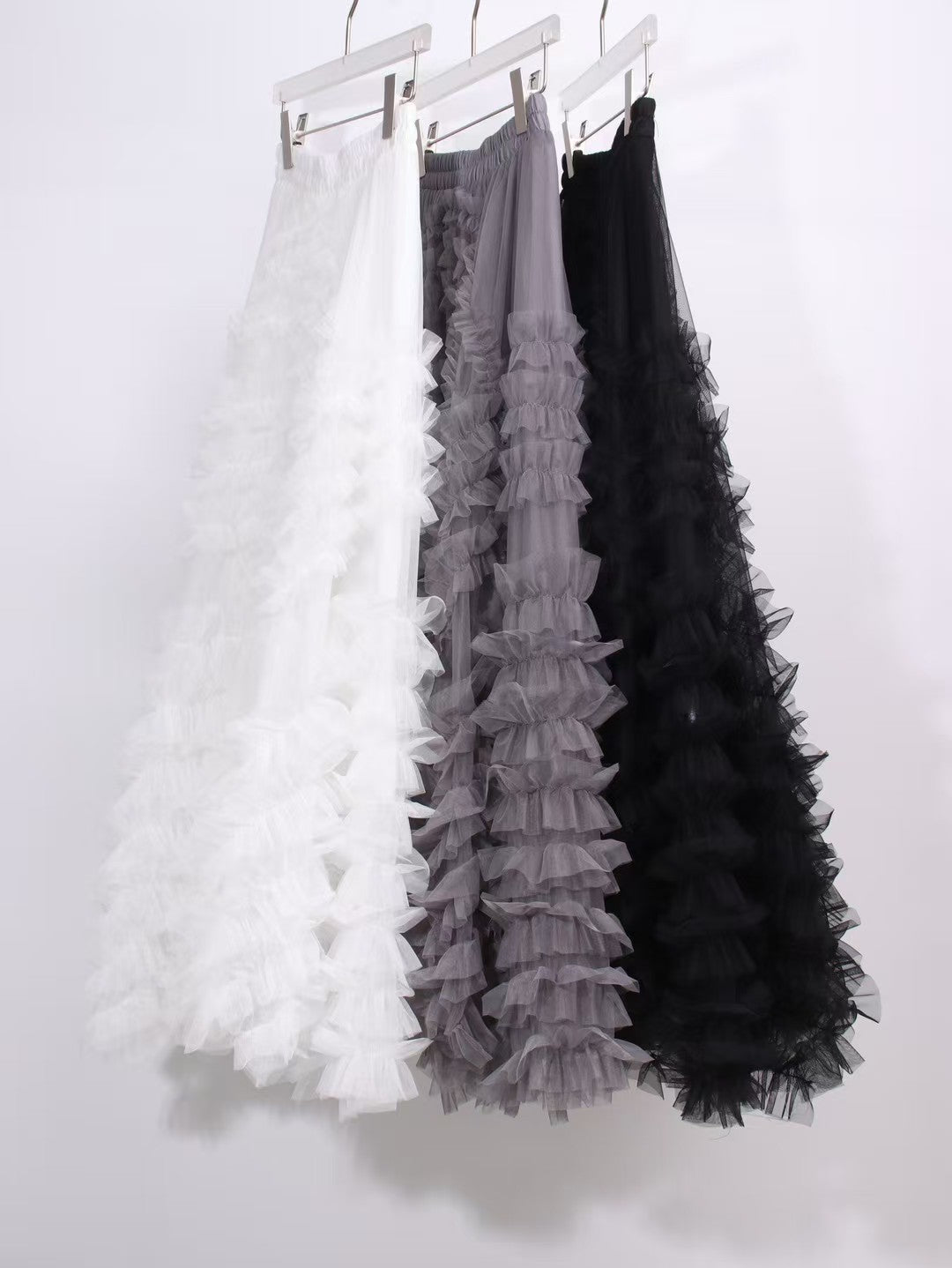 ruffle紗紗裙|3 col