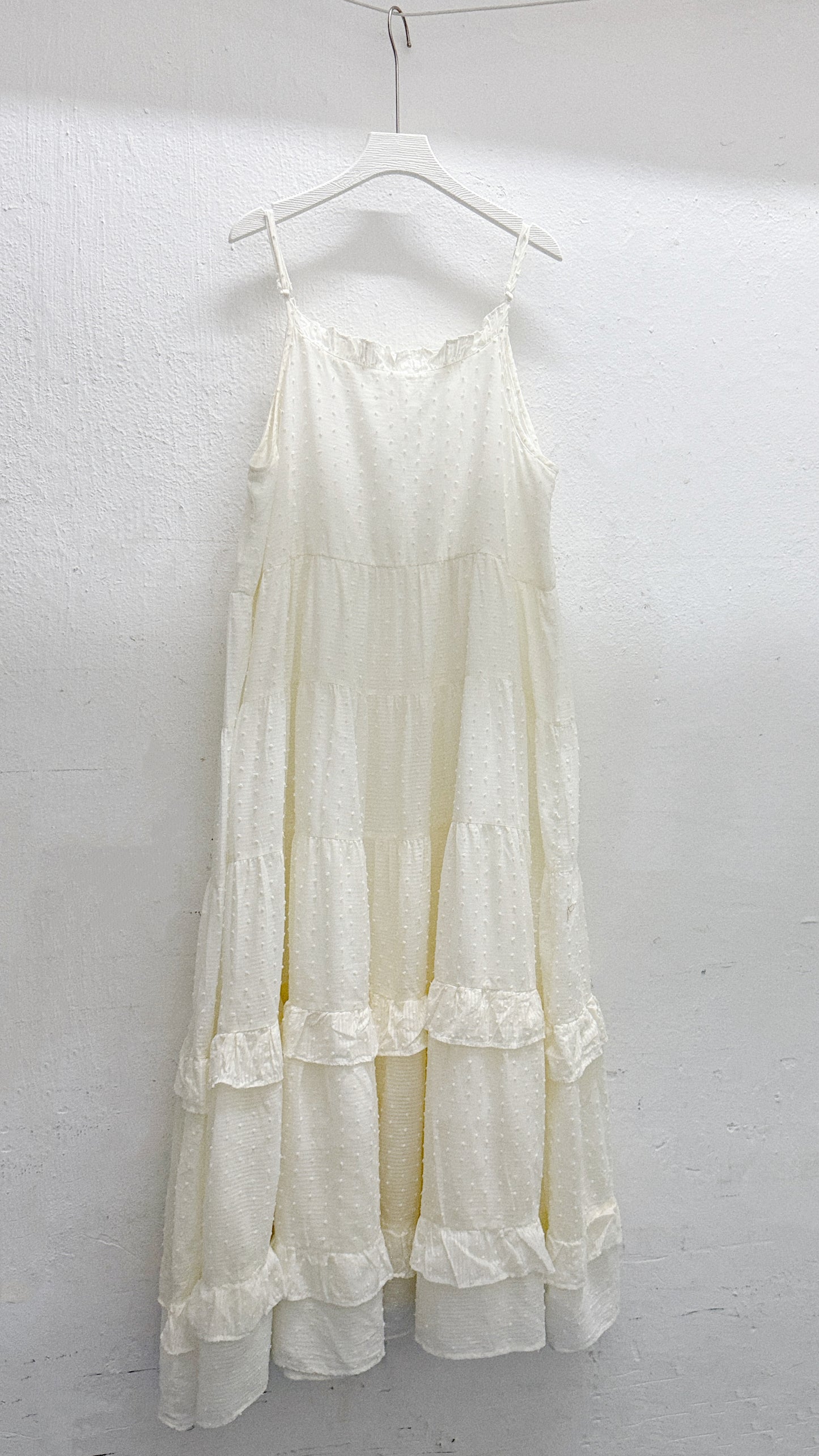 【SALE】點點暗紋吊帶ops