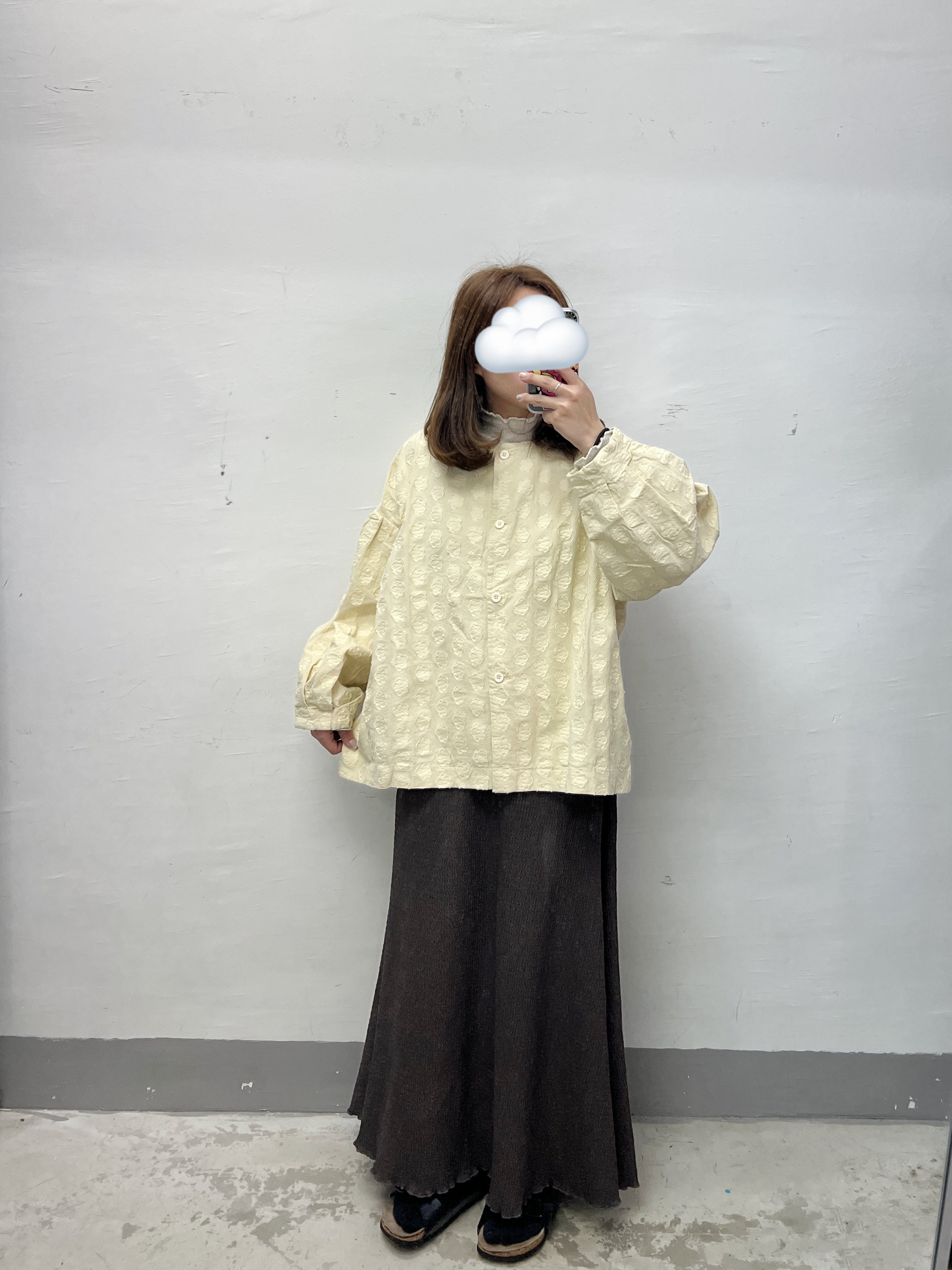 花花top(可當外襯)｜黃