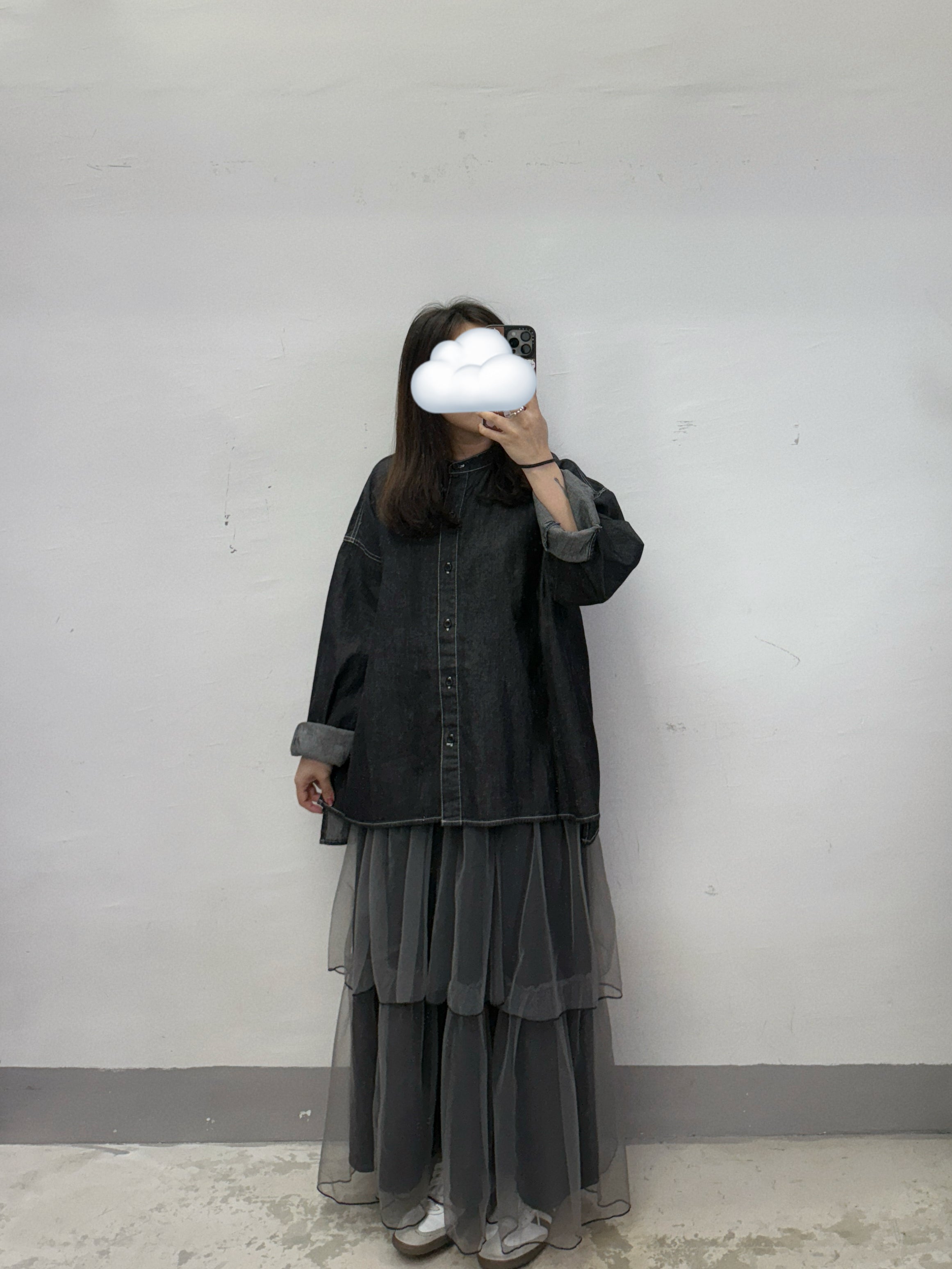 明線圓領牛仔恤丨2 col