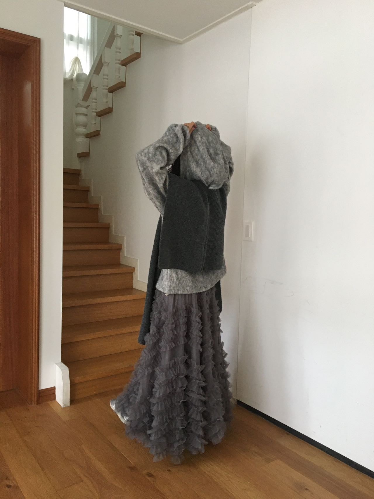 【新品優惠】新色入！ruffle紗紗裙｜3 col