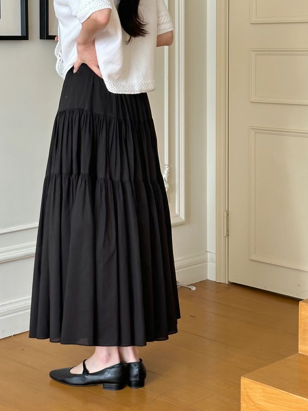 高質~層層傘裙｜2 col