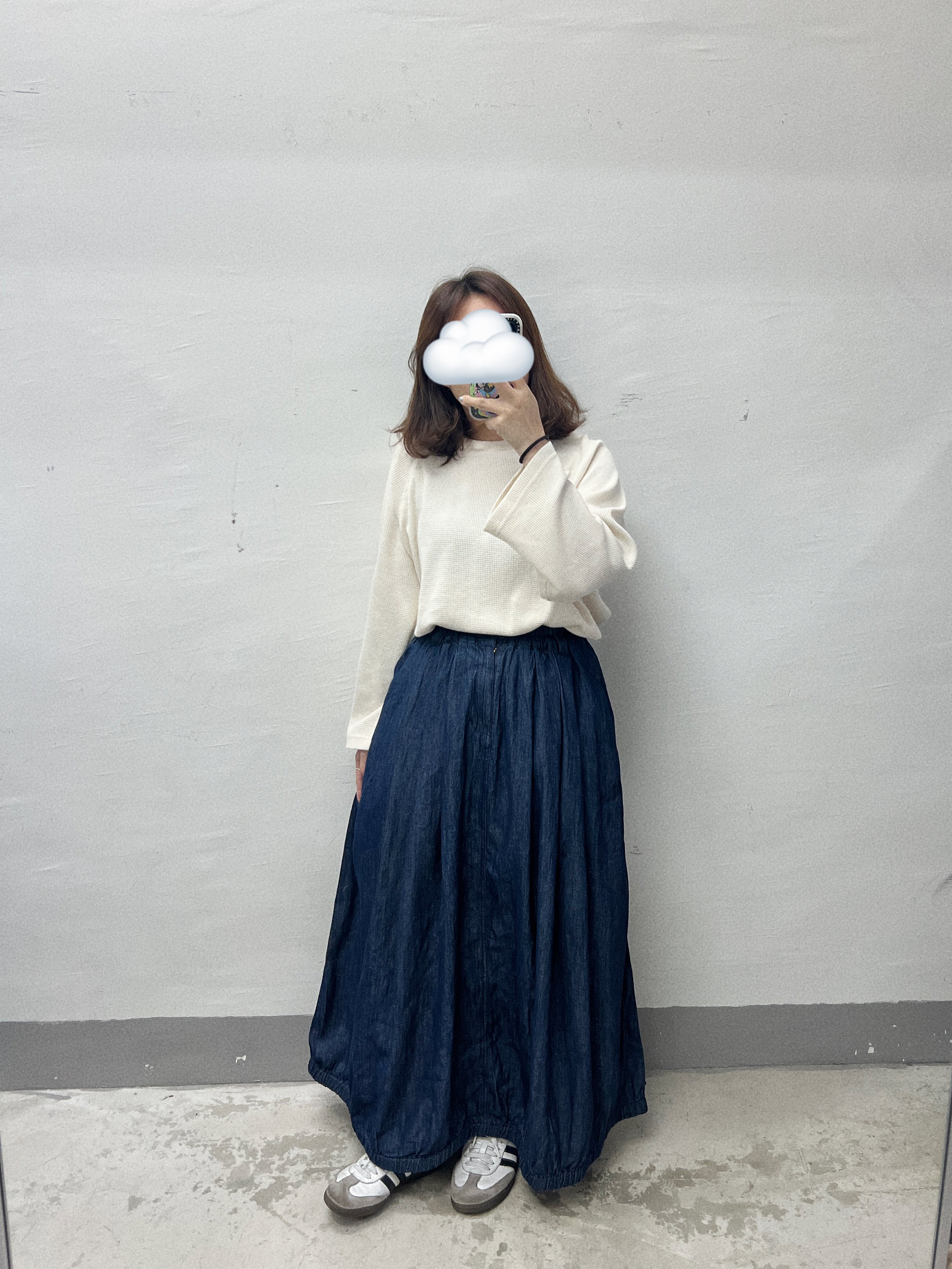 【SALE】牛仔卜卜裙