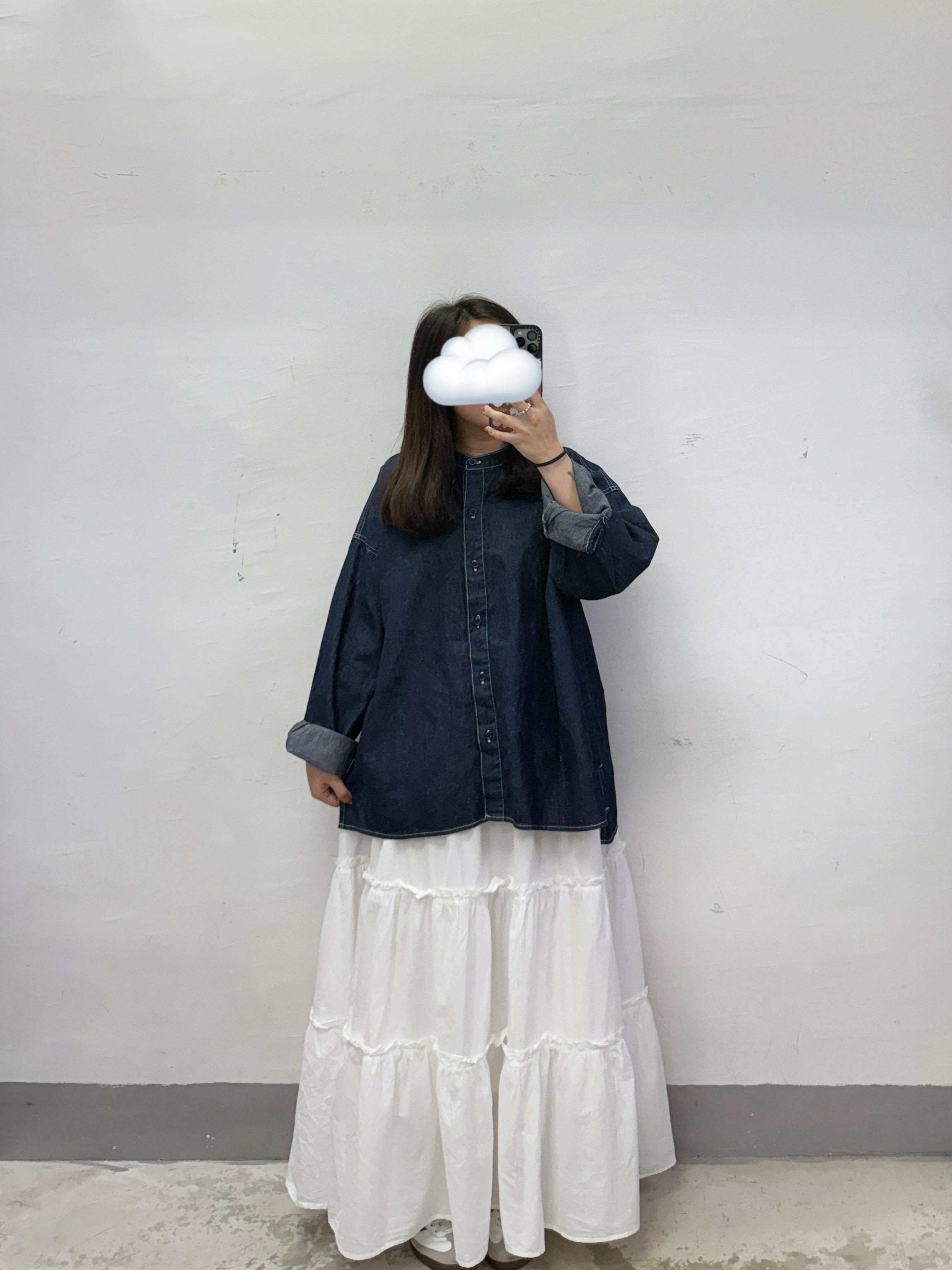 明線圓領牛仔恤丨2 col