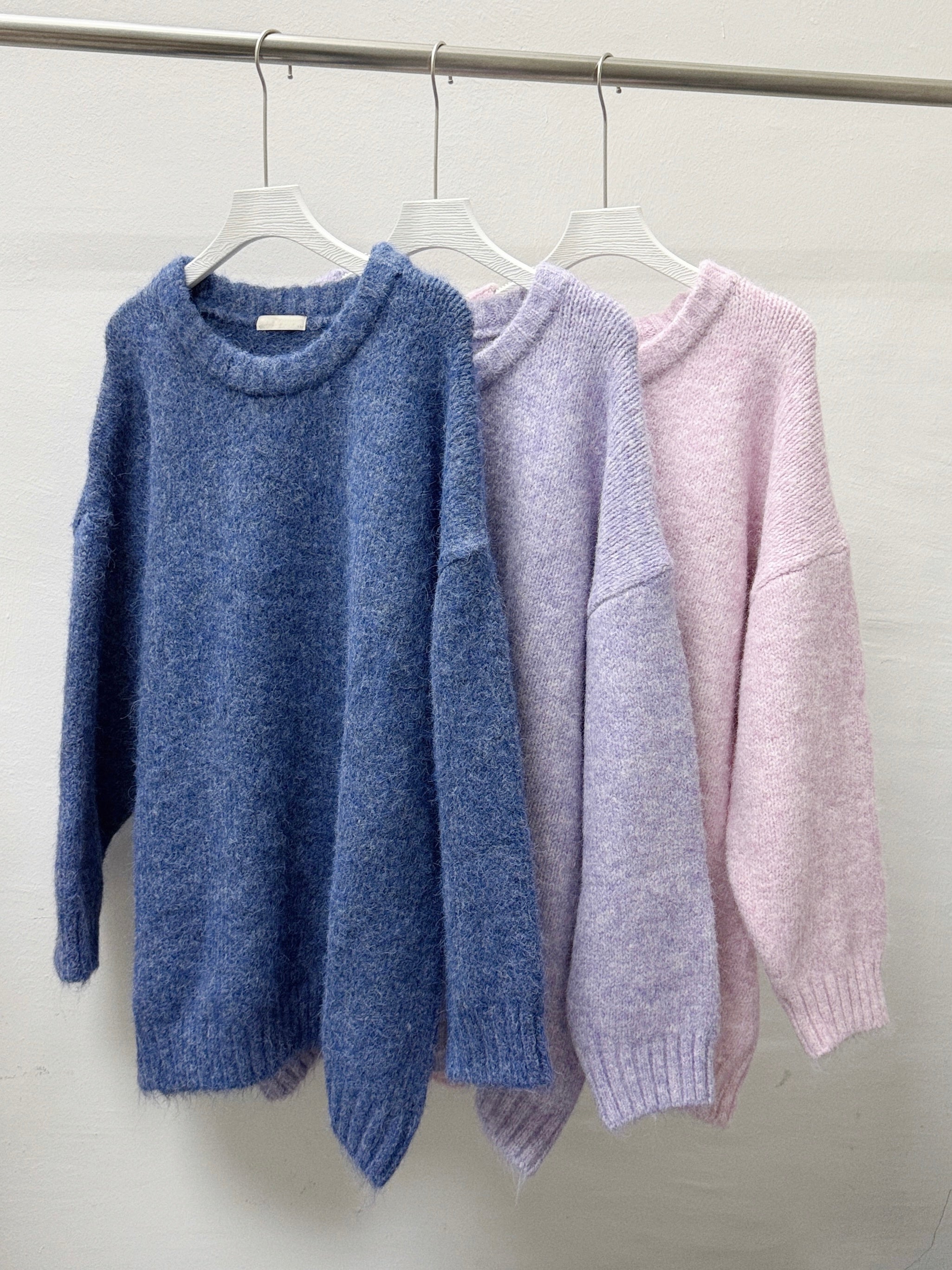 新色入！靚色中長毛衣丨6 col