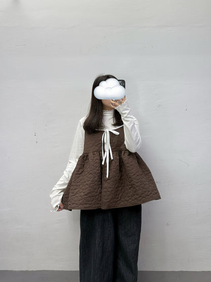 【SALE】花花紋綁帶外搭丨4 col