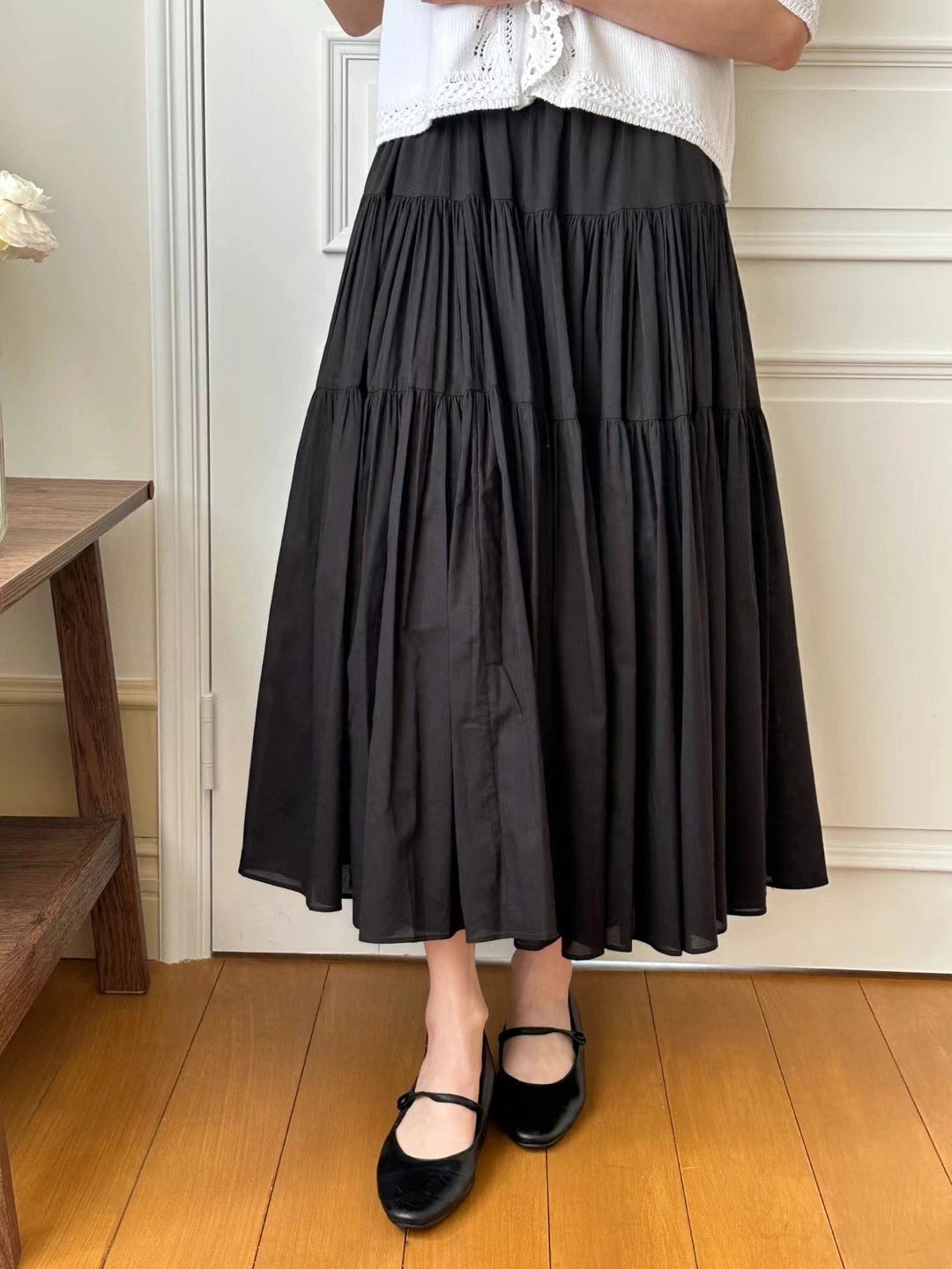 高質~層層傘裙｜2 col