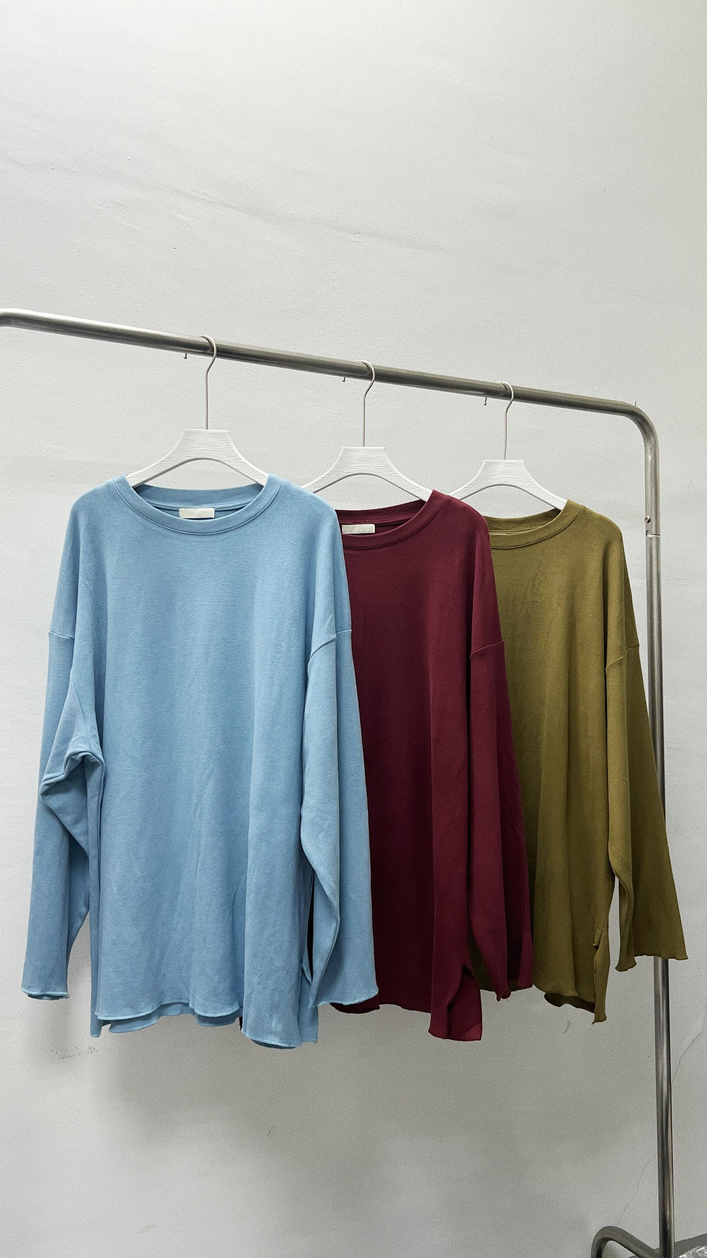 【新品優惠】oversize磨毛basic top｜3 col