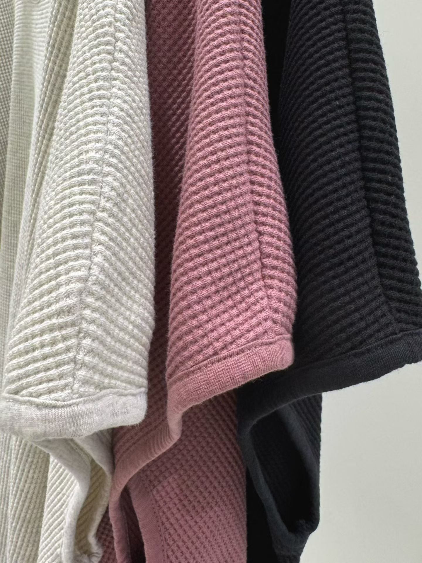 窩夫格紋背心外搭丨3 col