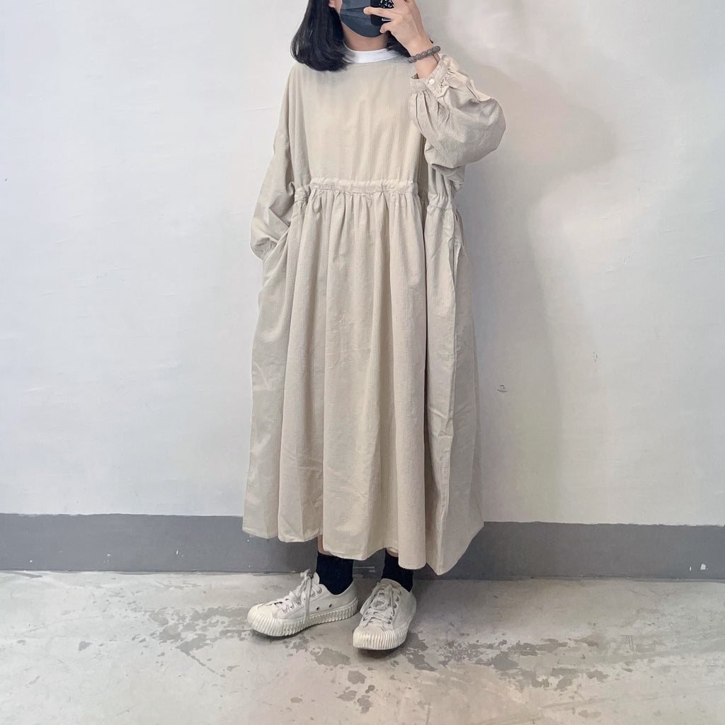 暗條紋側綁帶basic ops