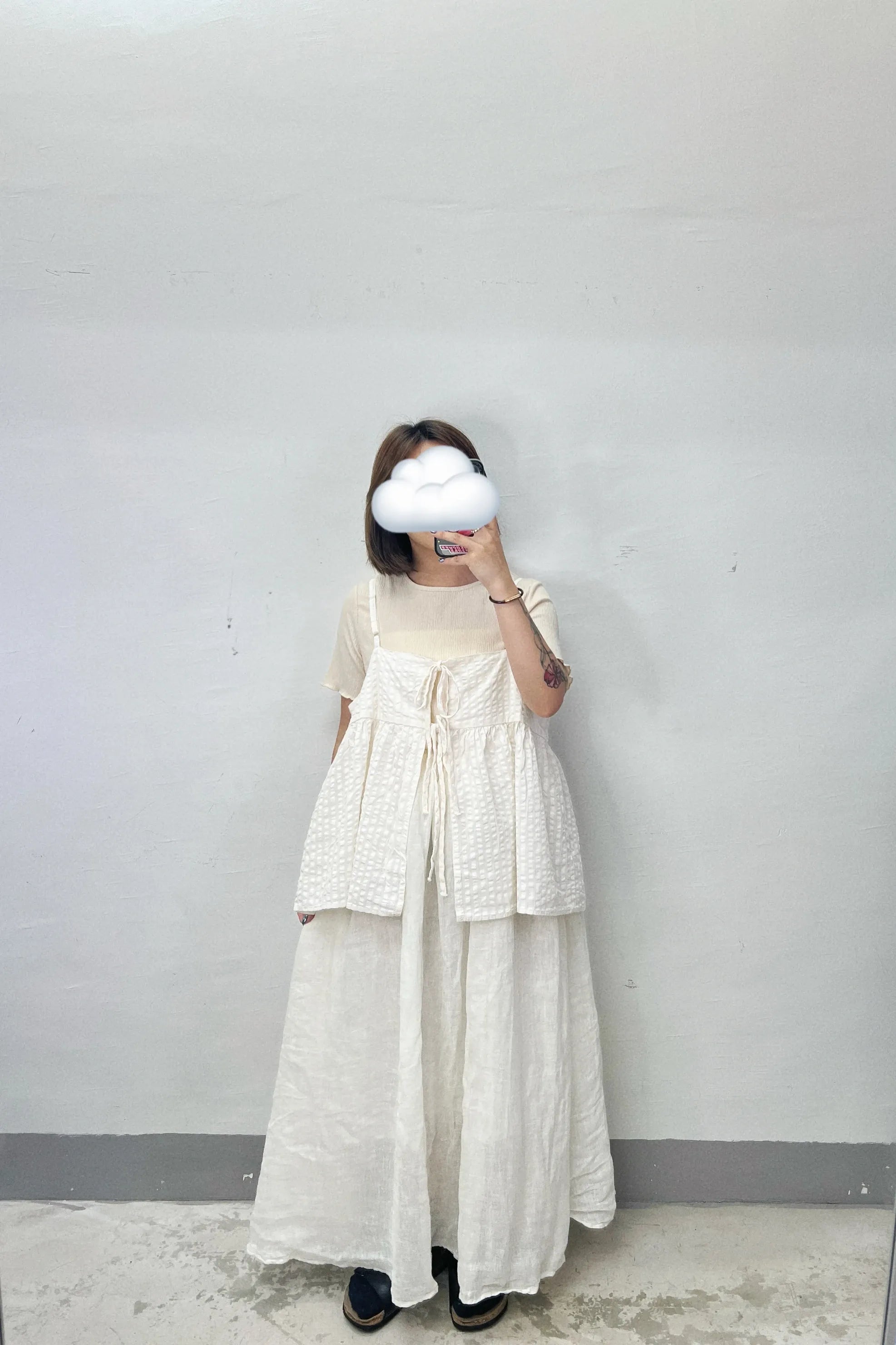 Comeback!麻料傘裙｜3 col