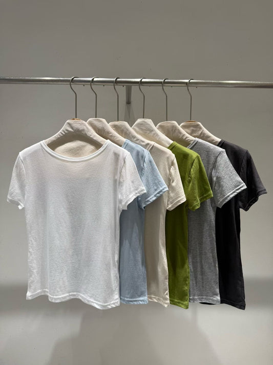 【新品優惠】簡約圓領daily tee丨6 col