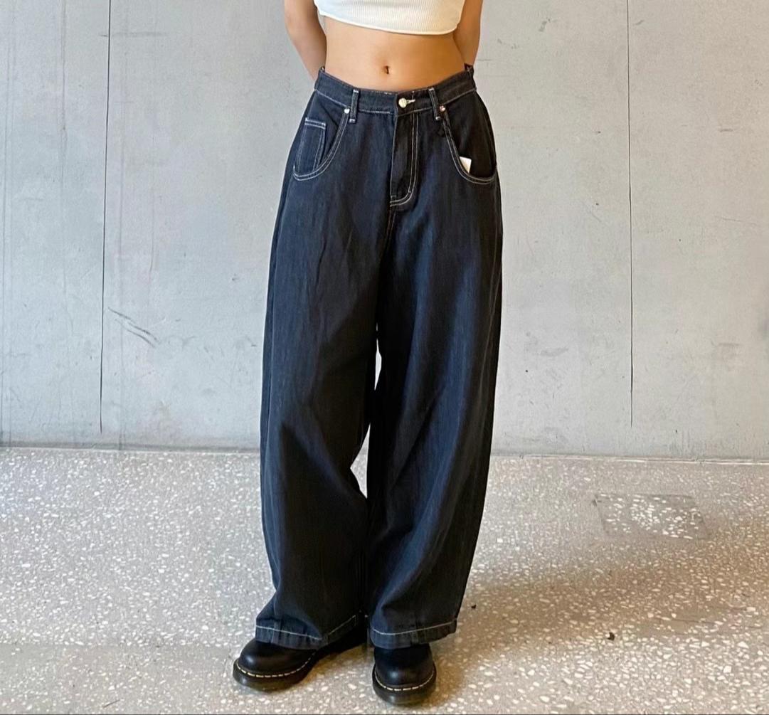 靚cut牛仔褲丨藍M