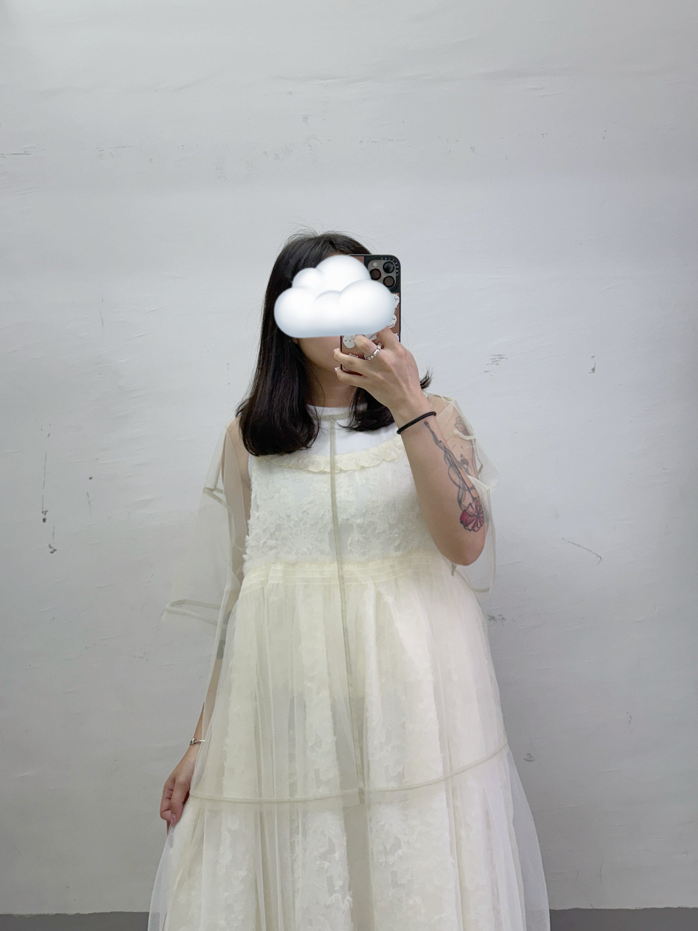 透紗外搭上衣丨2 col