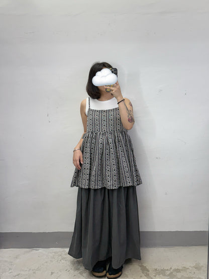 【新品優惠】花花直紋外搭丨5 col