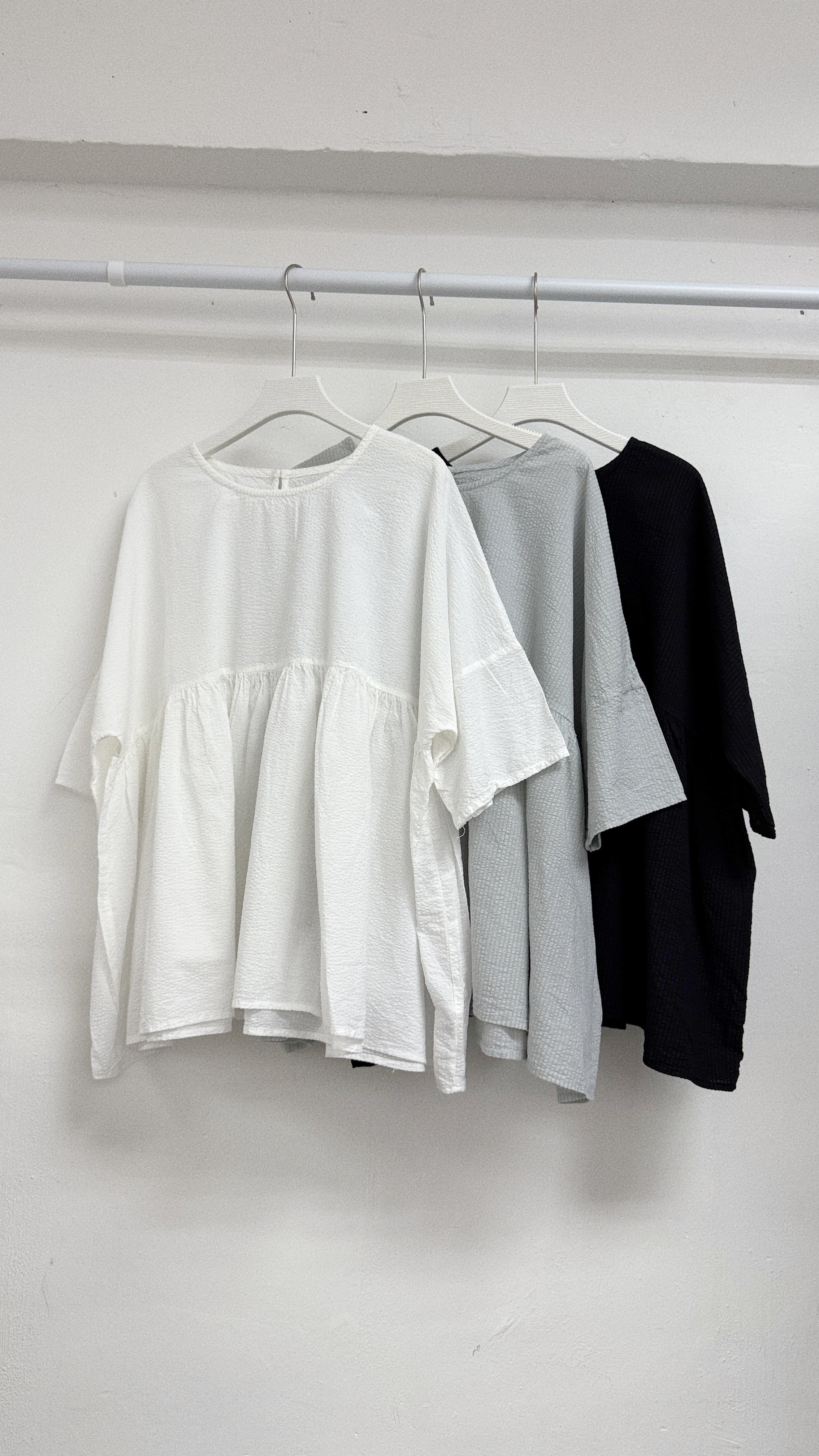 暗條紋娃娃top丨3 col