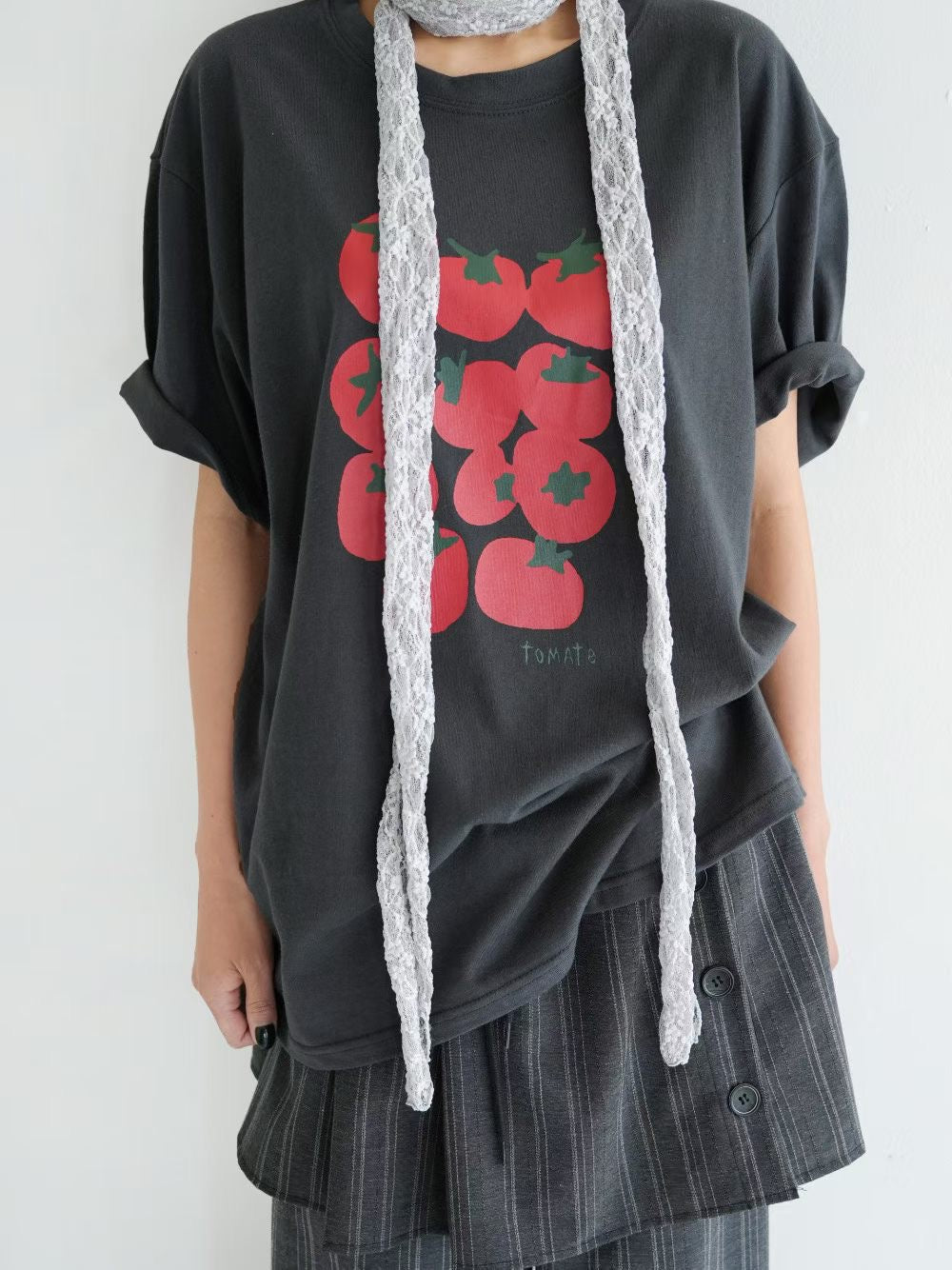 蕃茄print tee丨2 col
