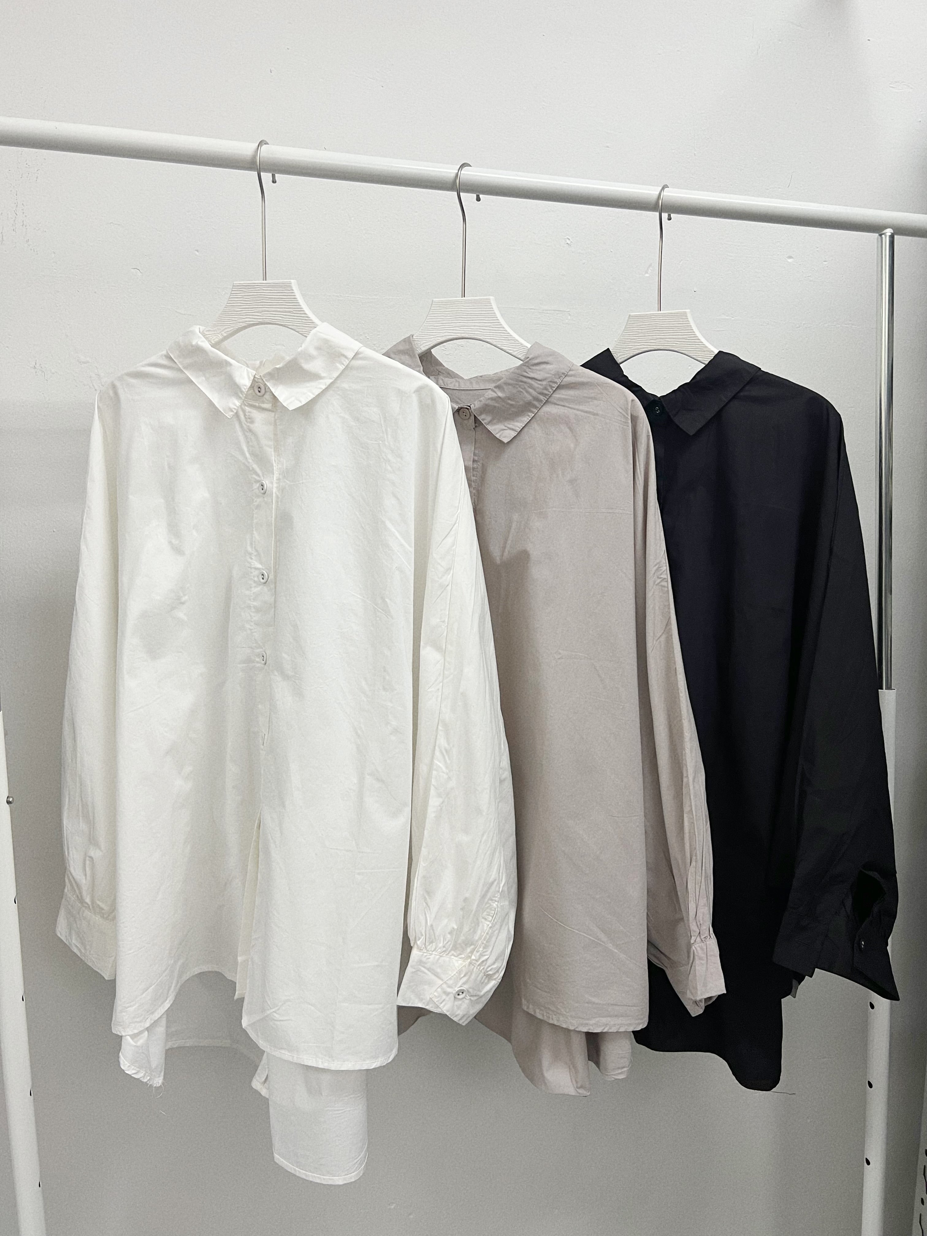 推！有領闊型恤衫丨3 col