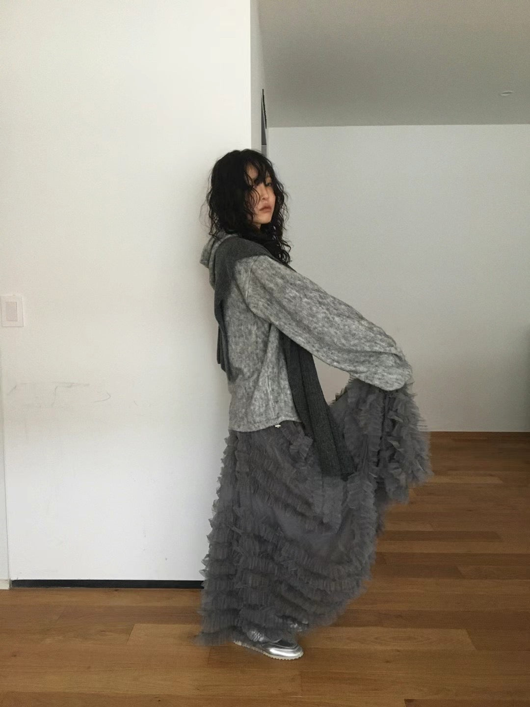 【新品優惠】新色入！ruffle紗紗裙｜3 col