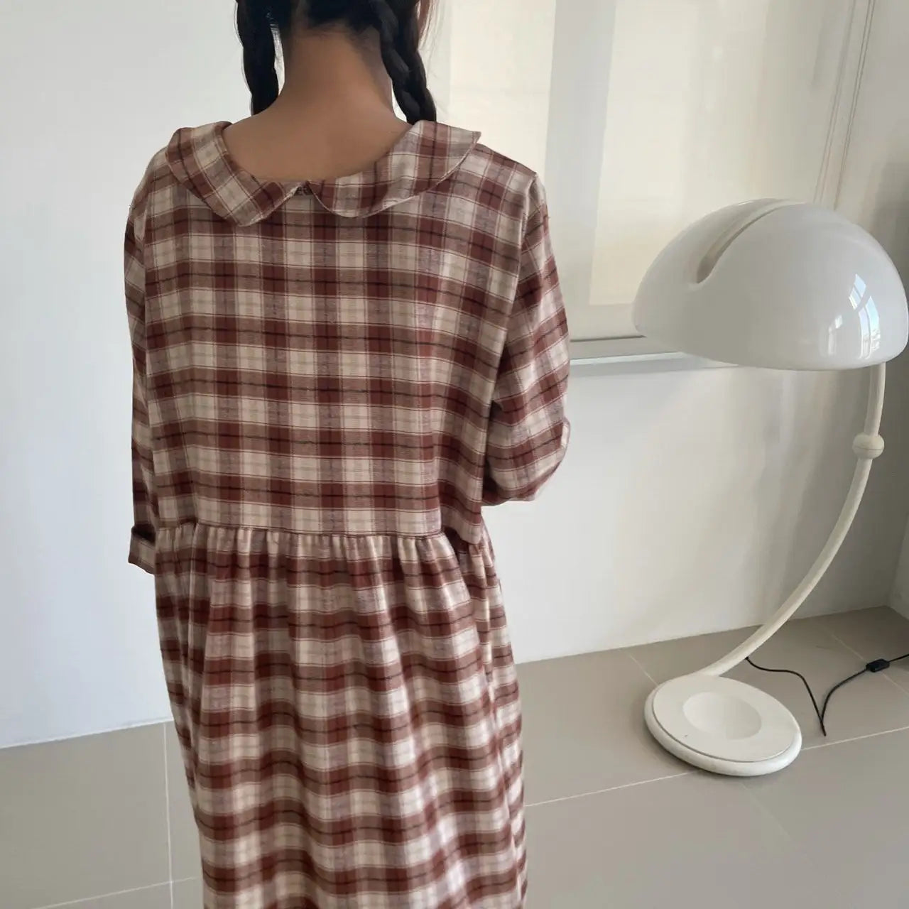 【SALE】2-way bb領格紋ops｜黑