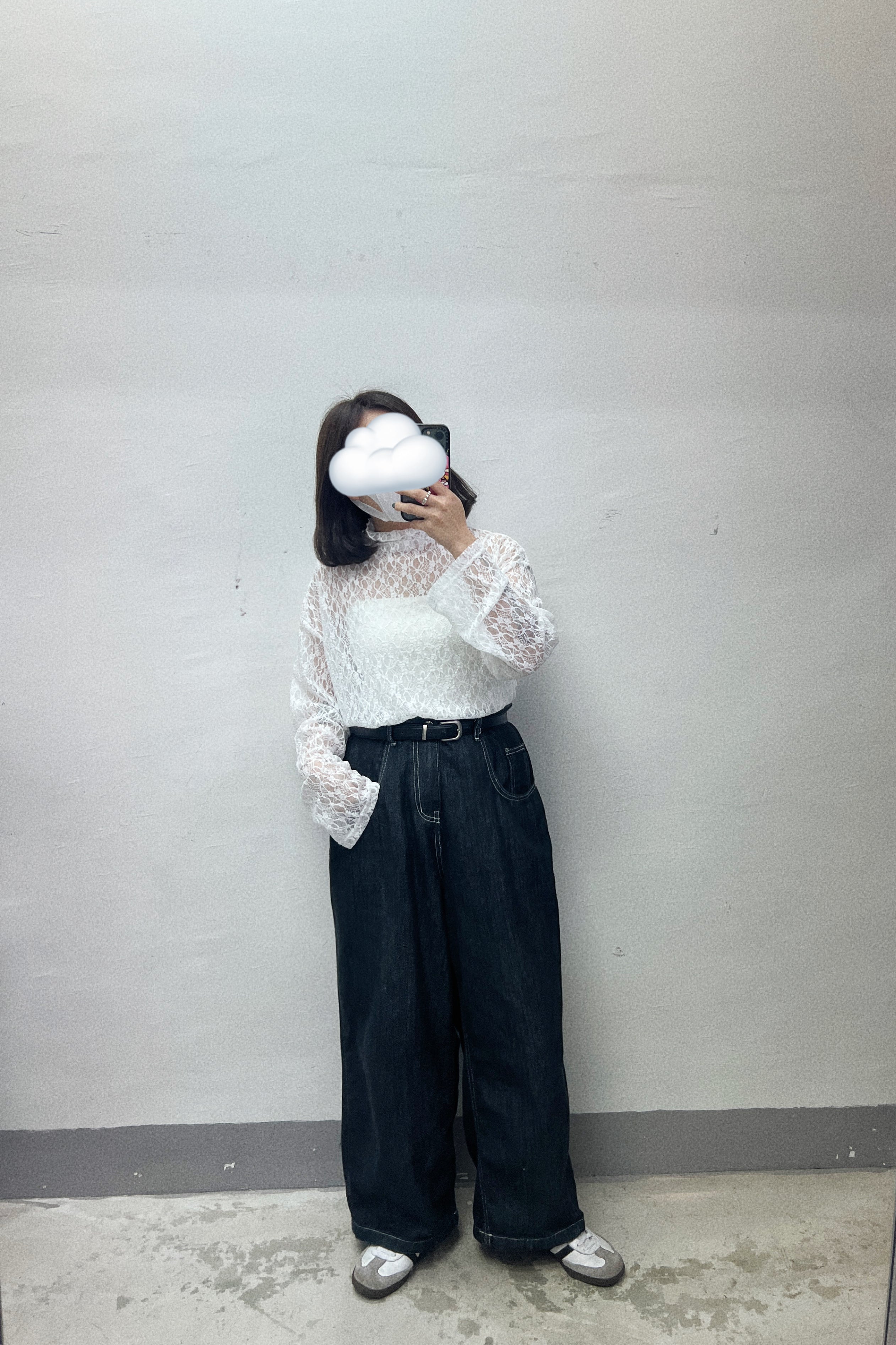 靚cut牛仔褲｜藍M