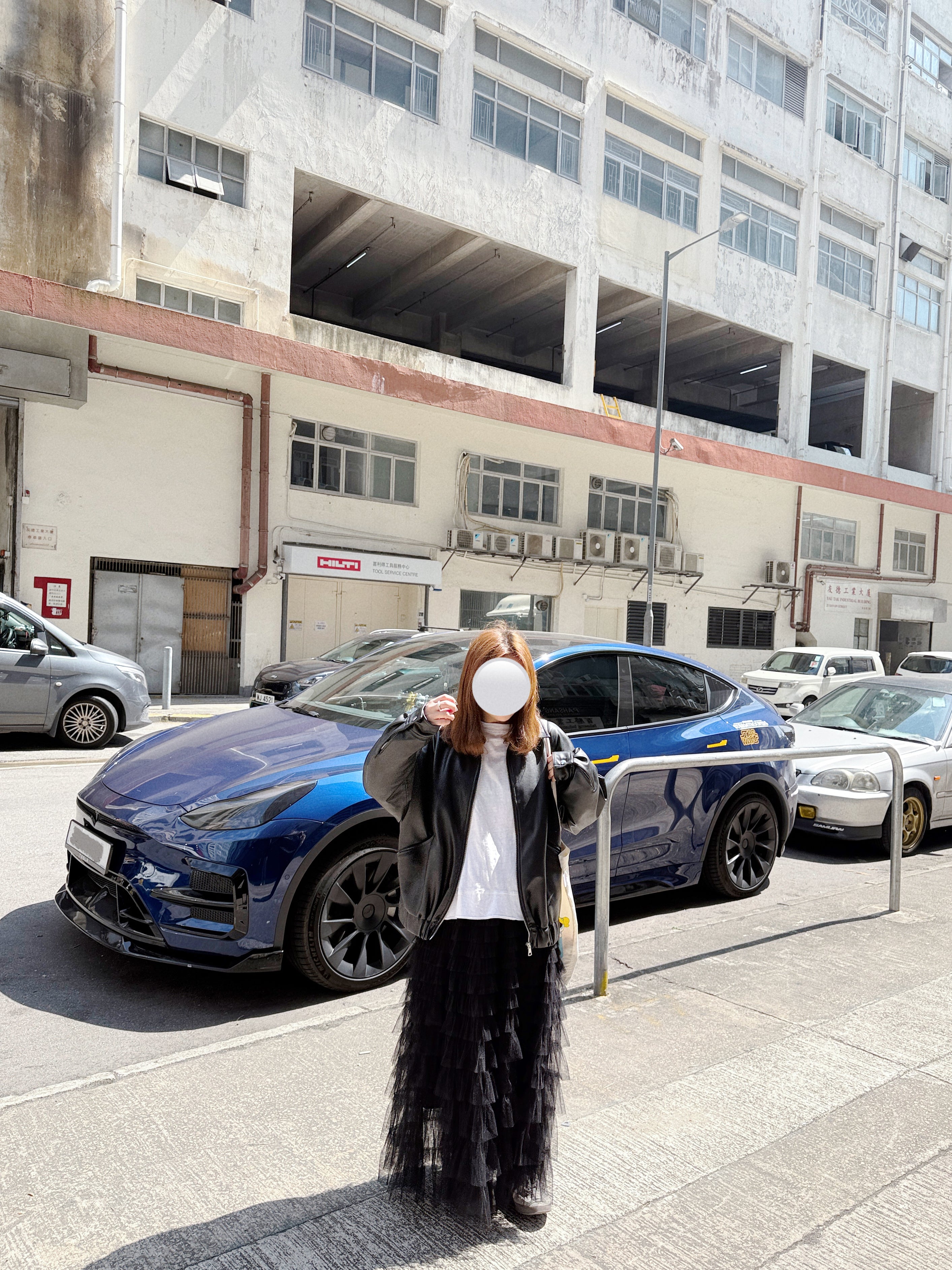 推！ruffle邊紗紗蛋糕裙｜米白