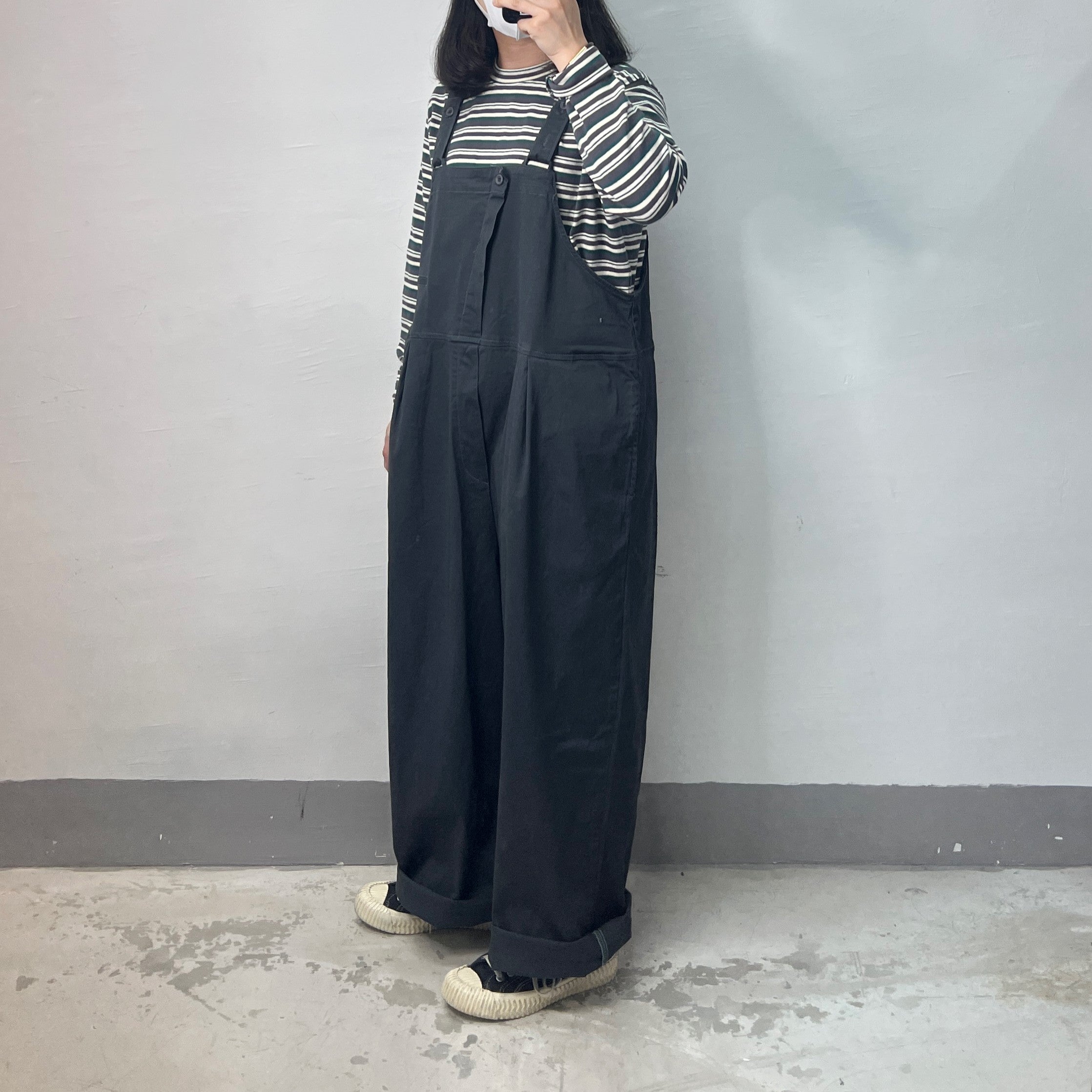 薄扯布worker工人褲｜米白