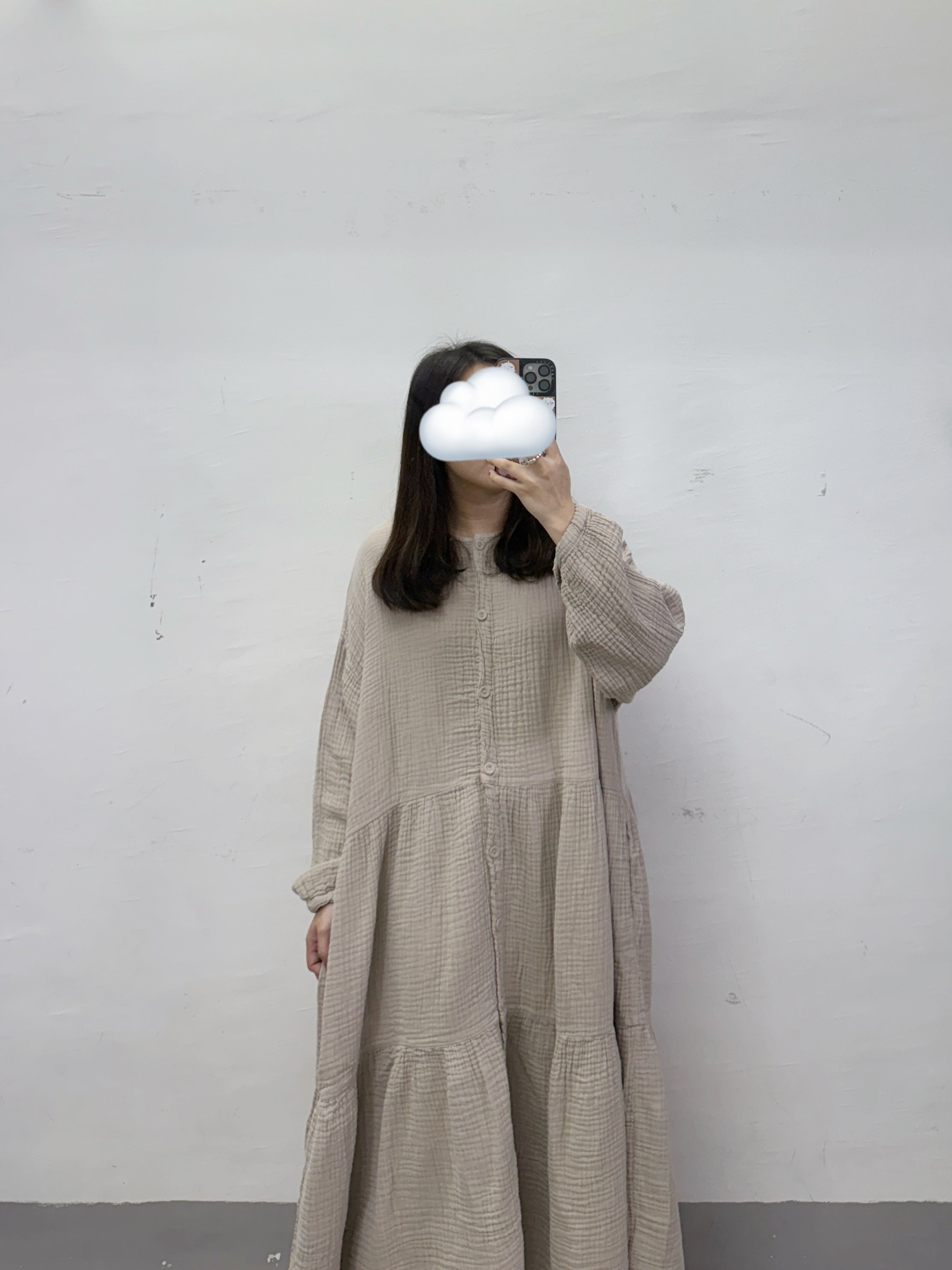 bb棉圓領開胸ops丨2 col