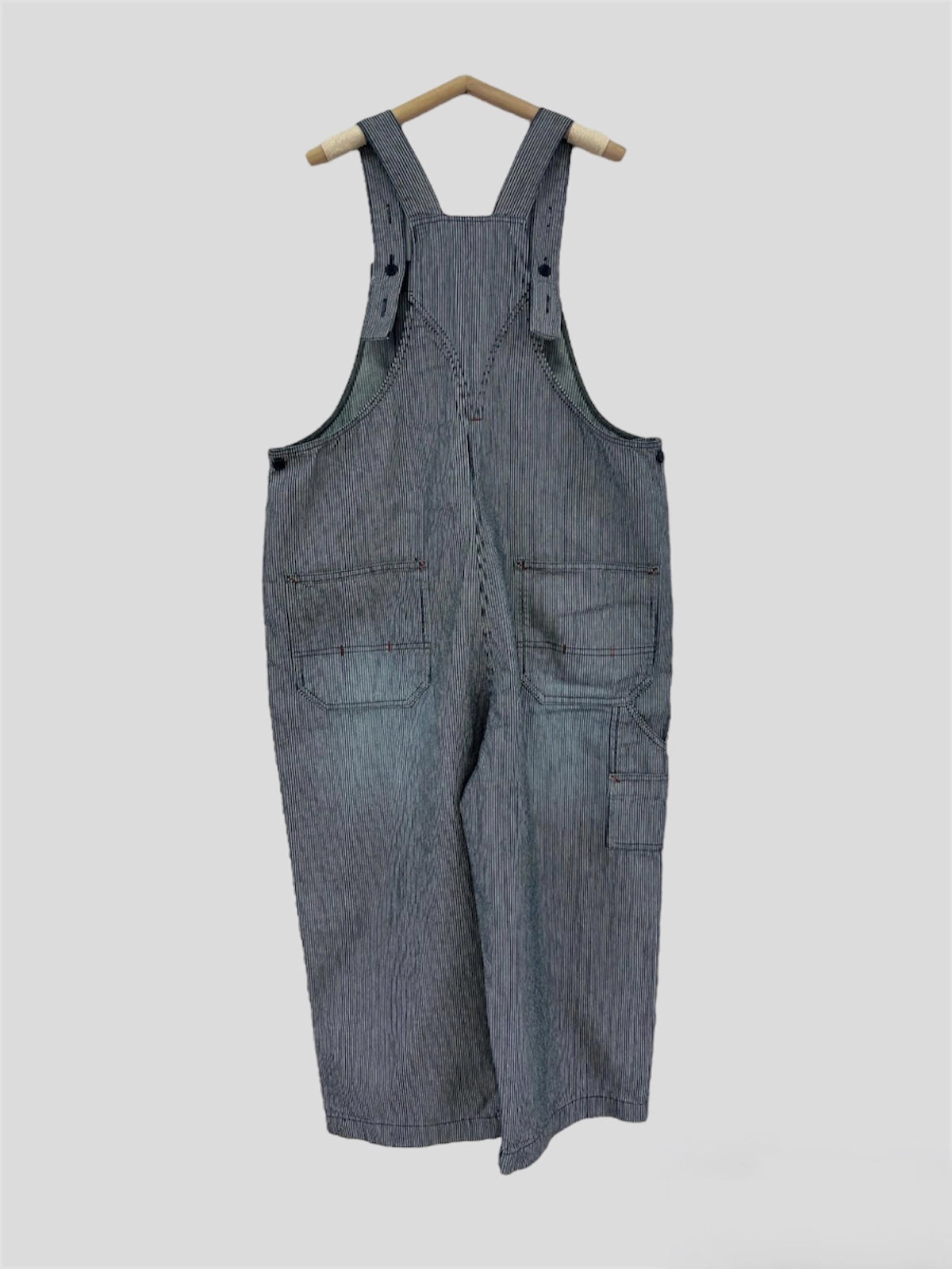 【comeback】貓鬚洗水條子工人褲丨2 col