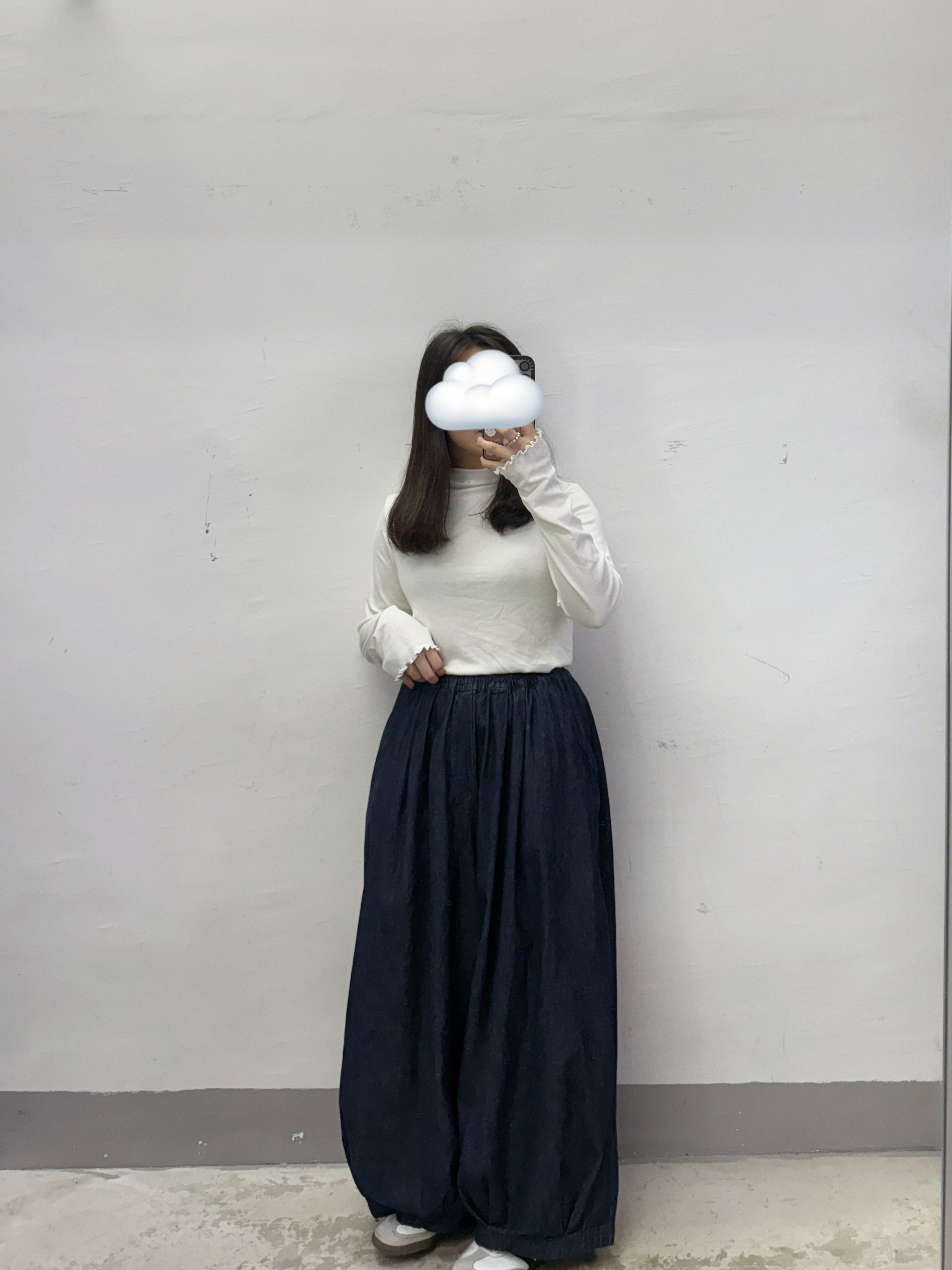 推！全橡筋牛仔氣球型闊褲丨 2 col