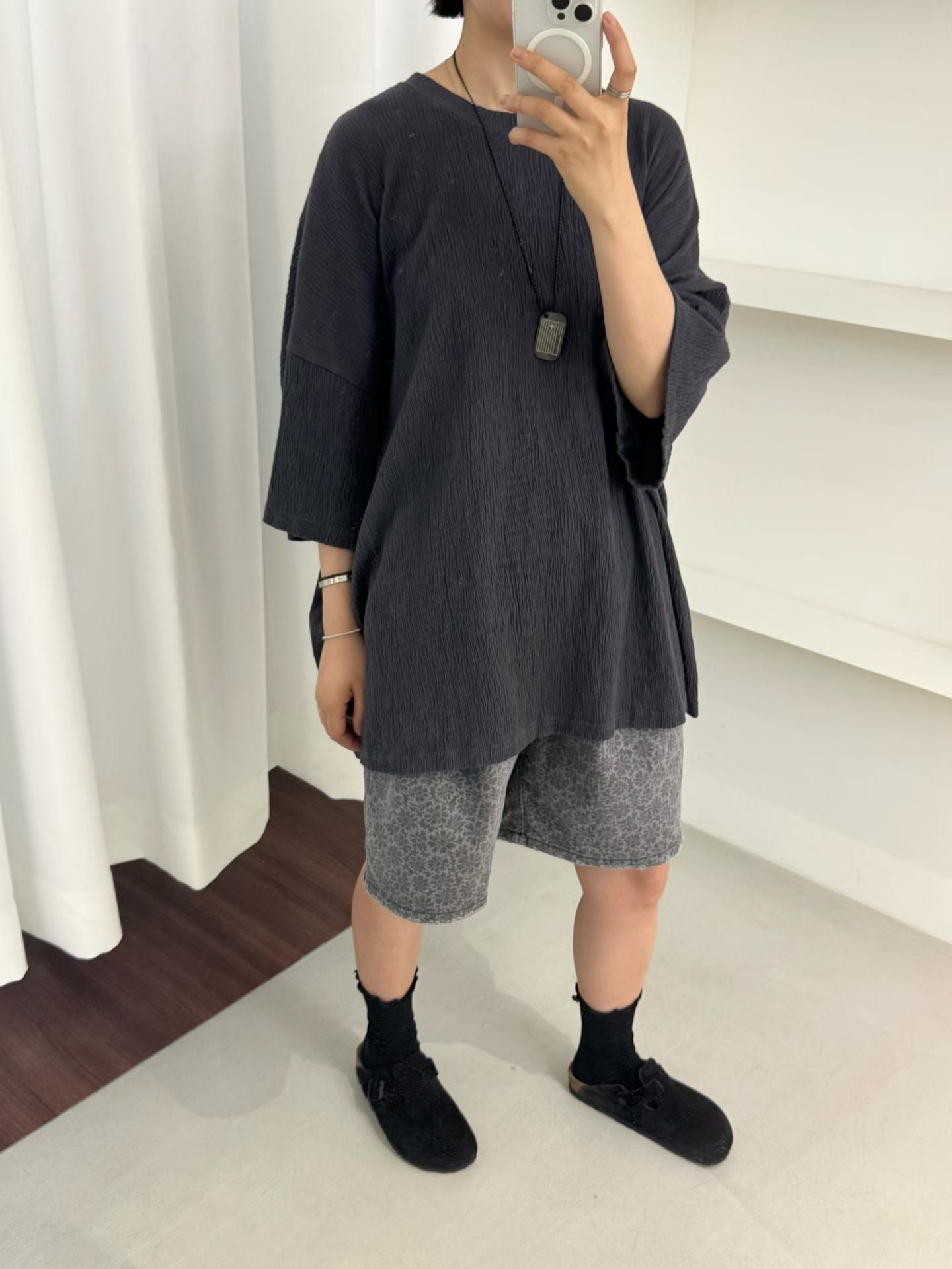 【新品優惠】皺皺紋oversize上衣丨4 col