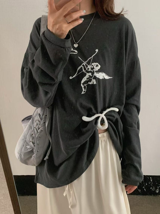 cupid print top丨2 col