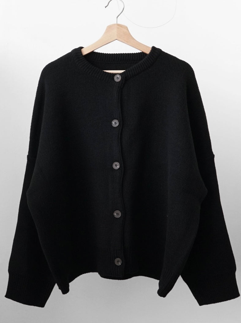 【熱賣comeback】圓領針織外套｜2 col