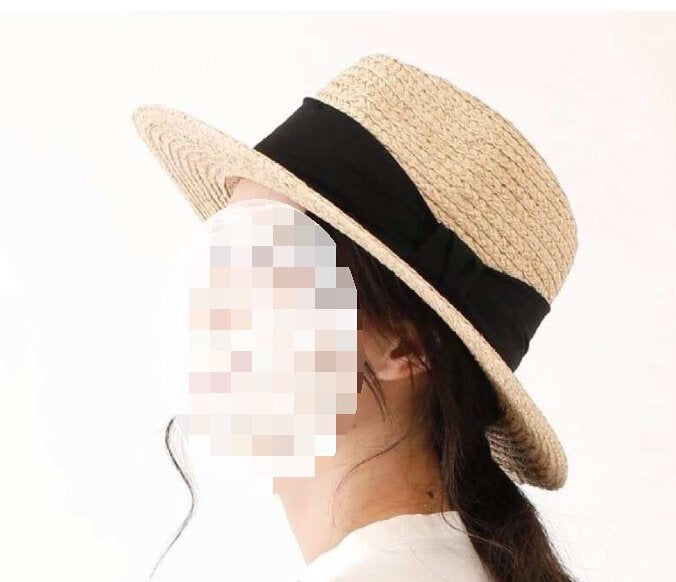 【SALE】Ribbion Straw Hat