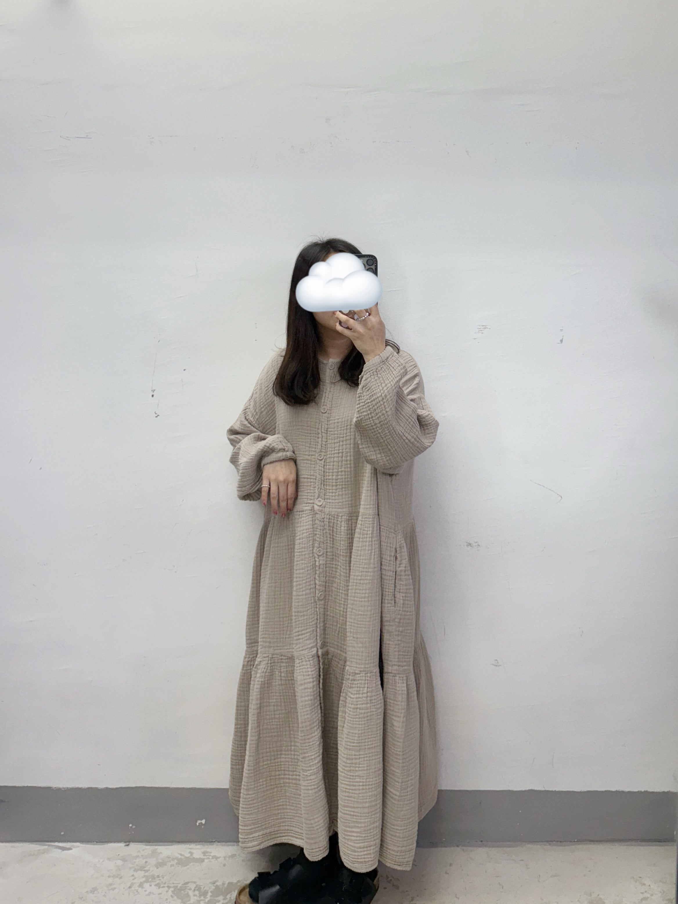 bb棉圓領開胸ops丨2 col