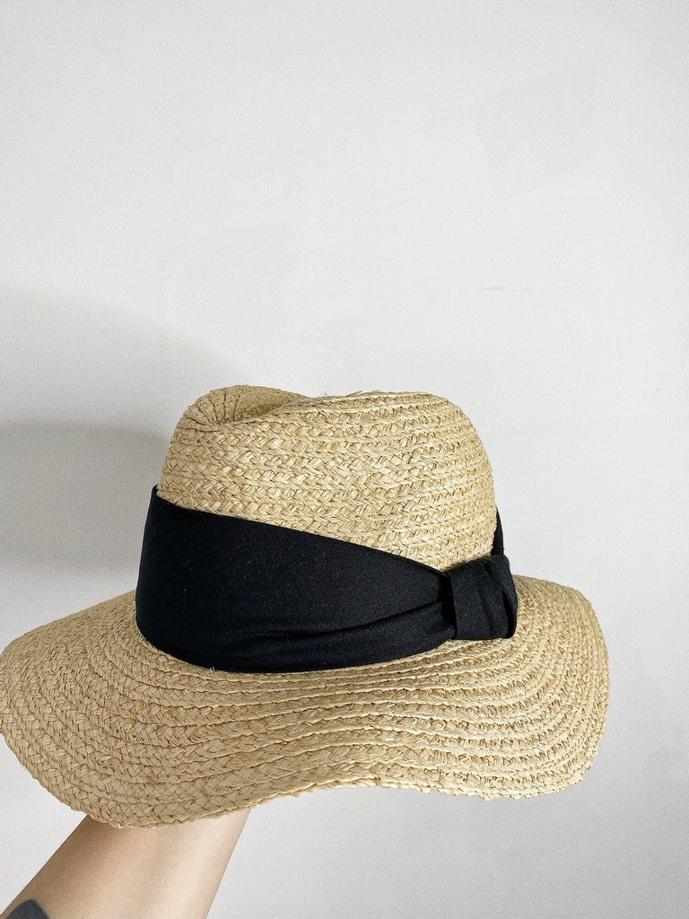 【SALE】Ribbion Straw Hat
